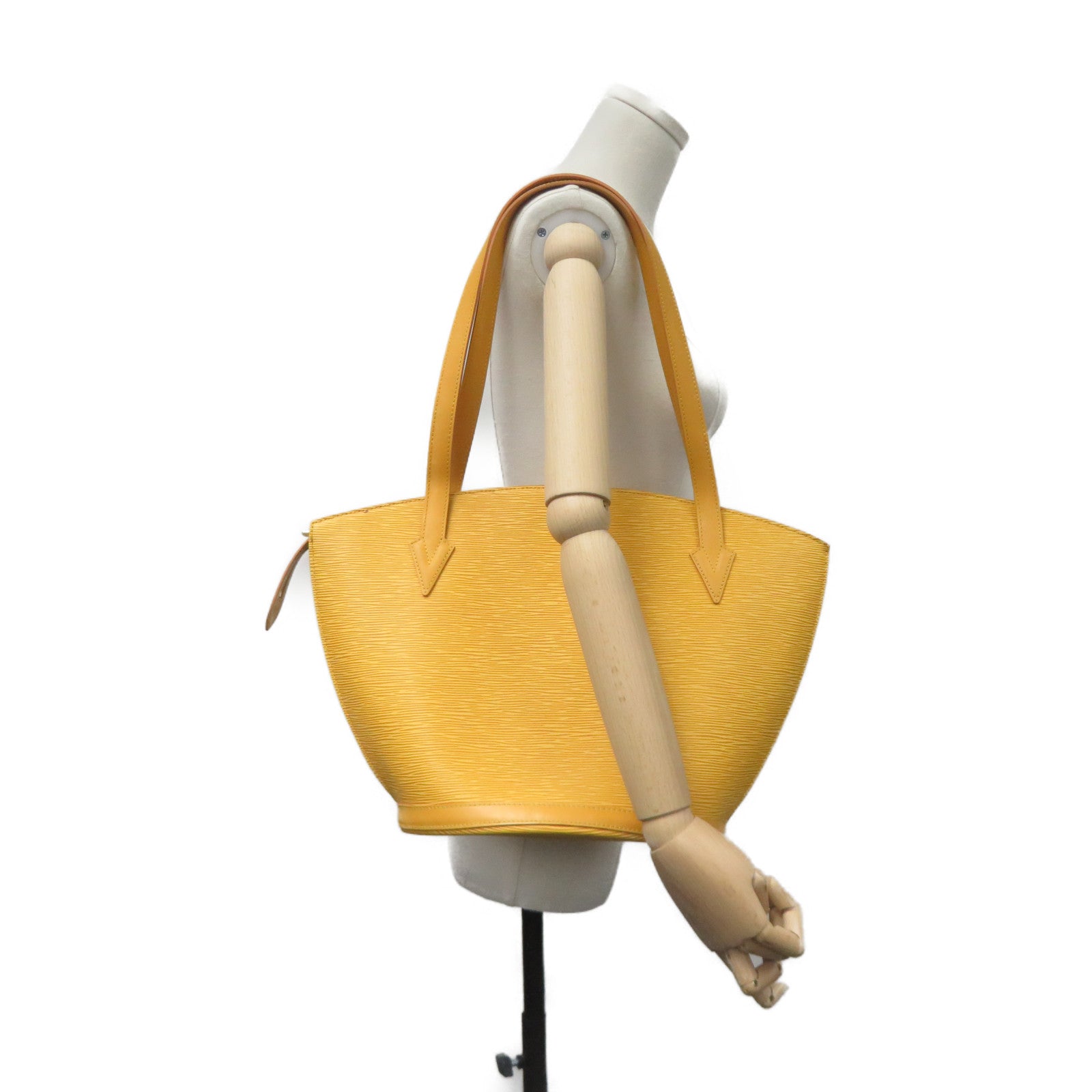 LOUIS VUITTON Epi Saint Jucques Shoulder Bag yellow
