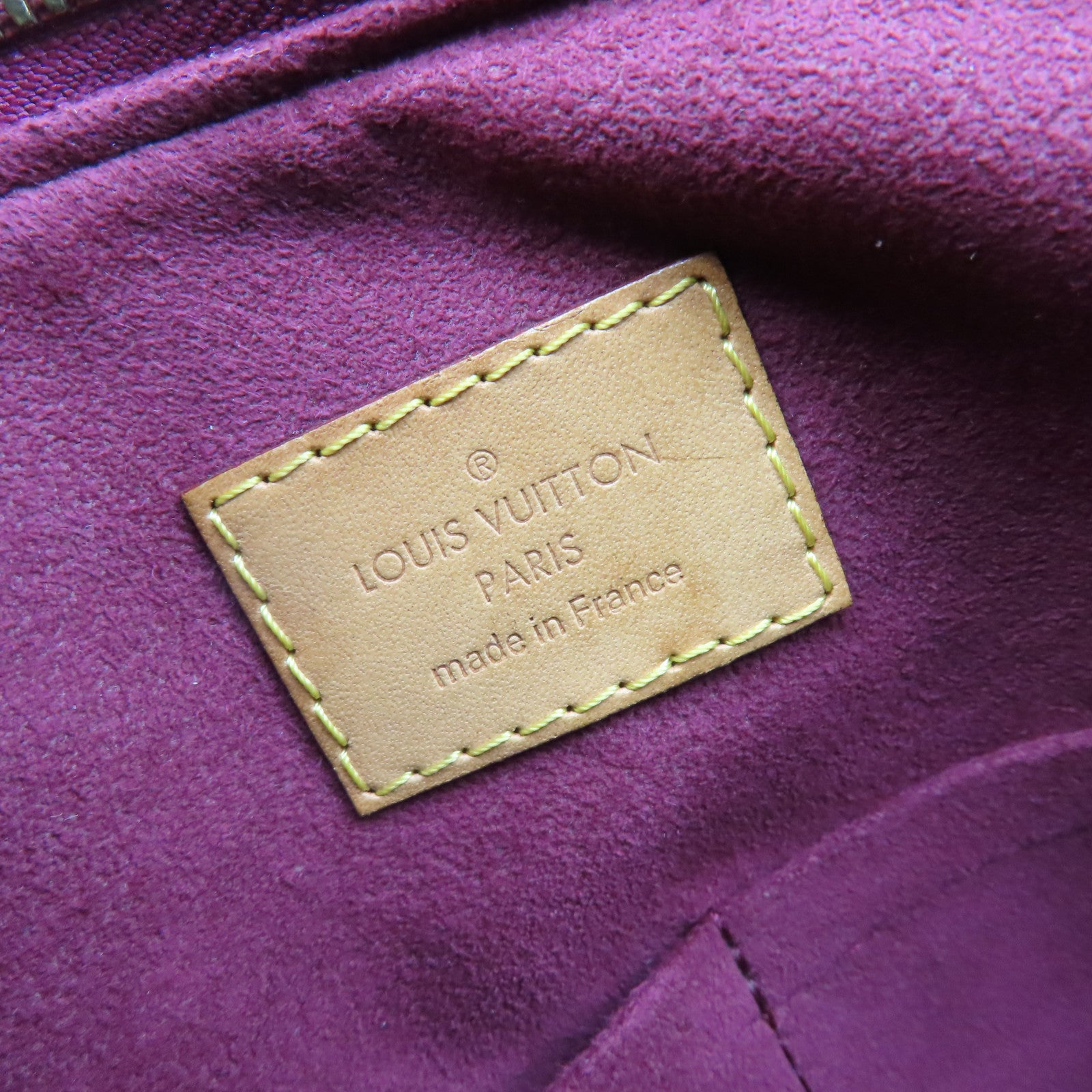 LOUIS VUITTON Monogram Pallas MM 2Way Shoulder Bag手挽肩背兩用袋啡色/酒紅色