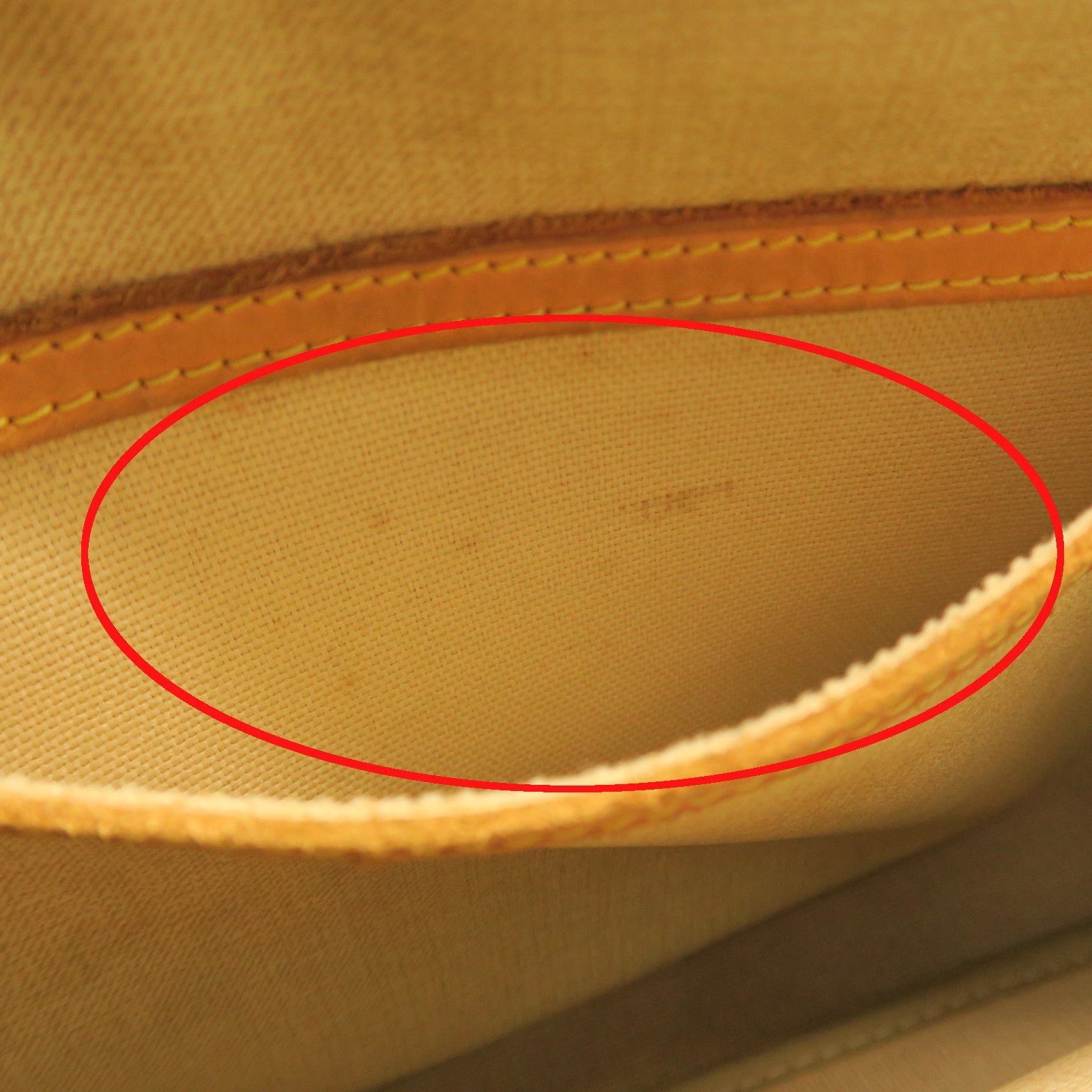 LOUIS VUITTON Monogram Reporter Gold Buckle Shoulder Bag Brown