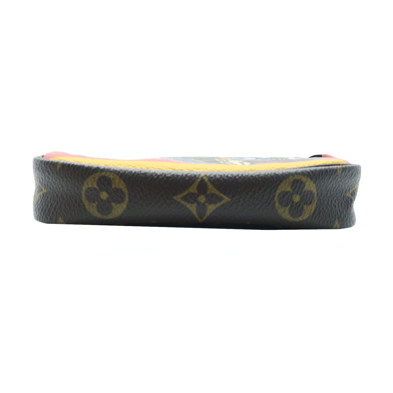 LOUIS VUITTON Monogram Mini Pochette Access金扣手拿包啡色