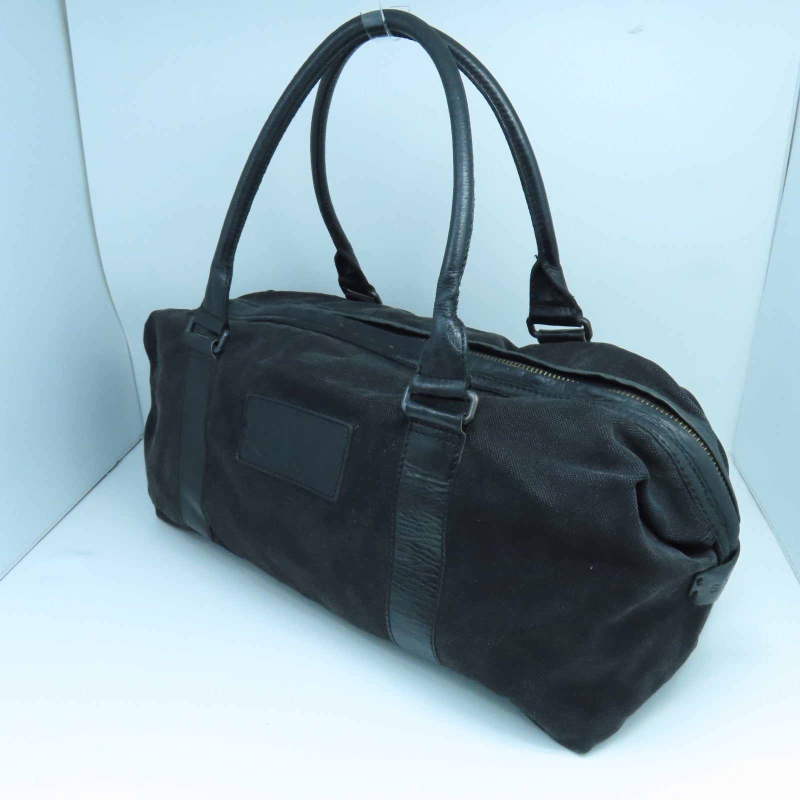 agnes b. 帆布Tote Bag手挽袋黑色