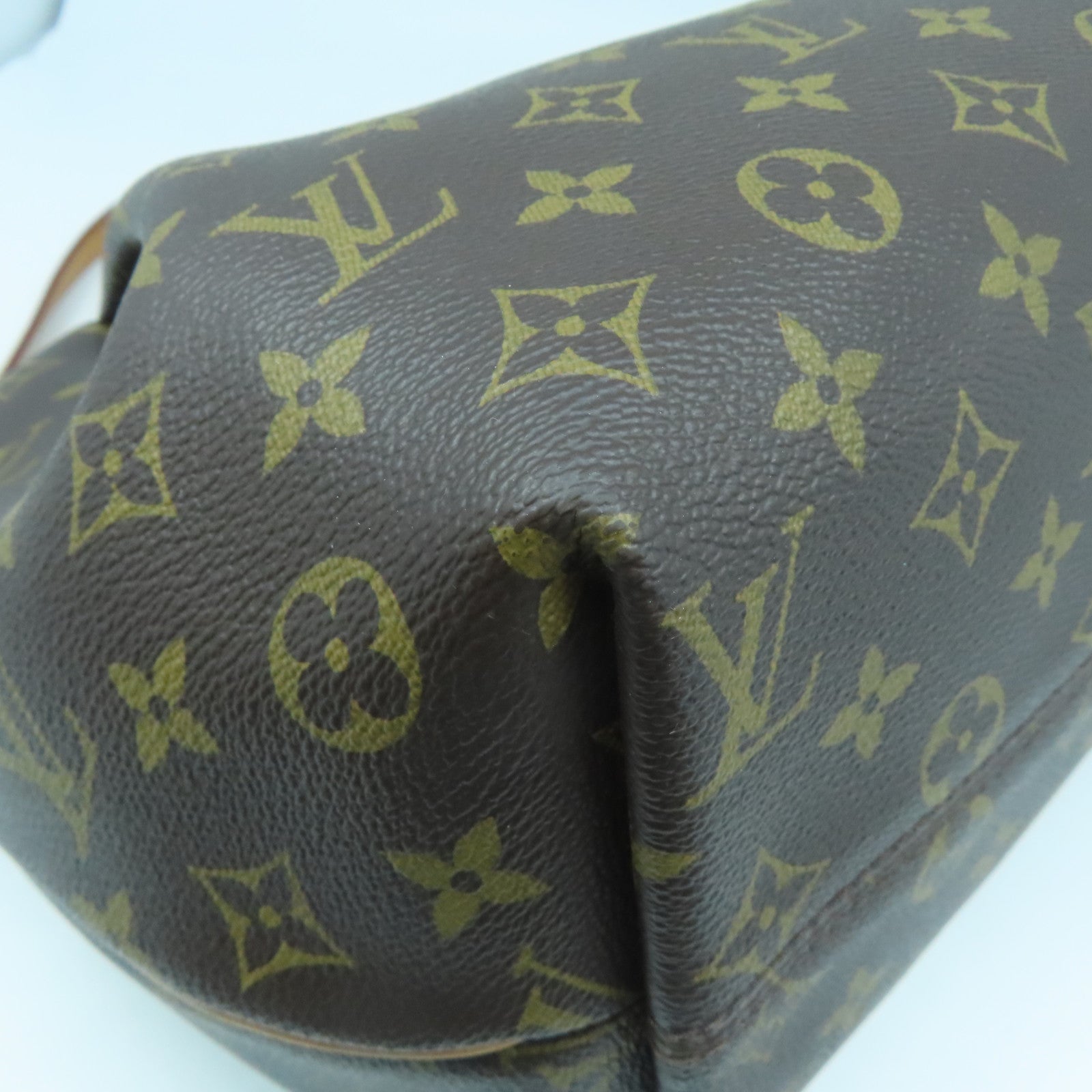 LOUIS VUITTON Monogram Turenne MM金扣手挽肩背兩用袋啡色