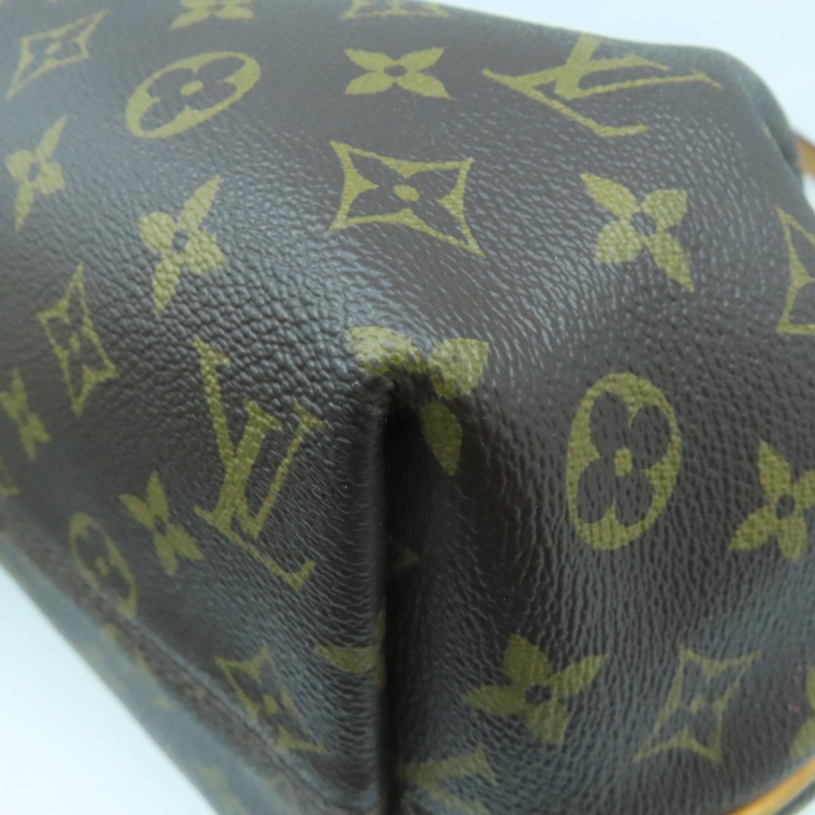 LOUIS VUITTON Monogram Turenne MM金扣手挽肩背兩用袋啡色