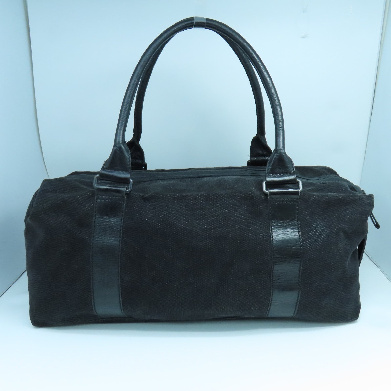 agnes b. 帆布Tote Bag手挽袋黑色