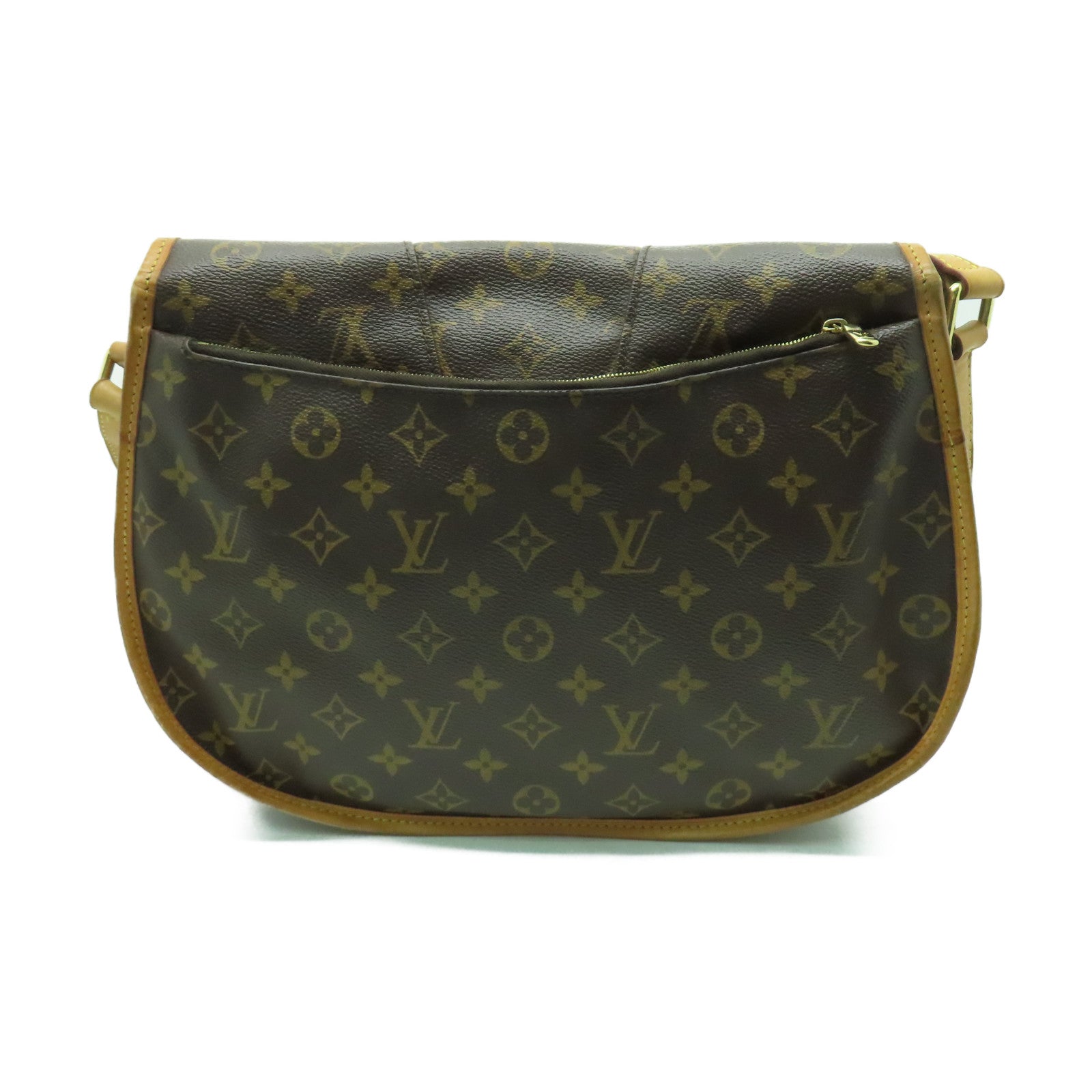LOUIS VUITTON Monogram Menilmontant MM金扣肩背袋啡色