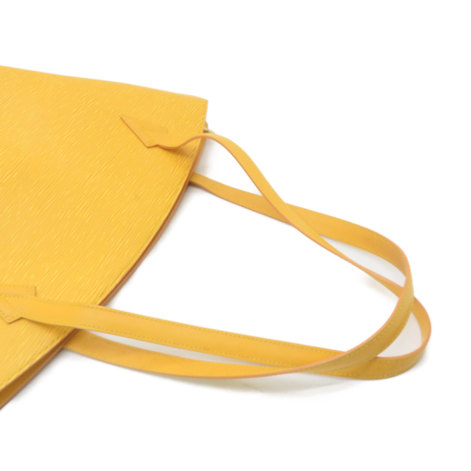 LOUIS VUITTON Epi Saint Jucques Shoulder Bag yellow