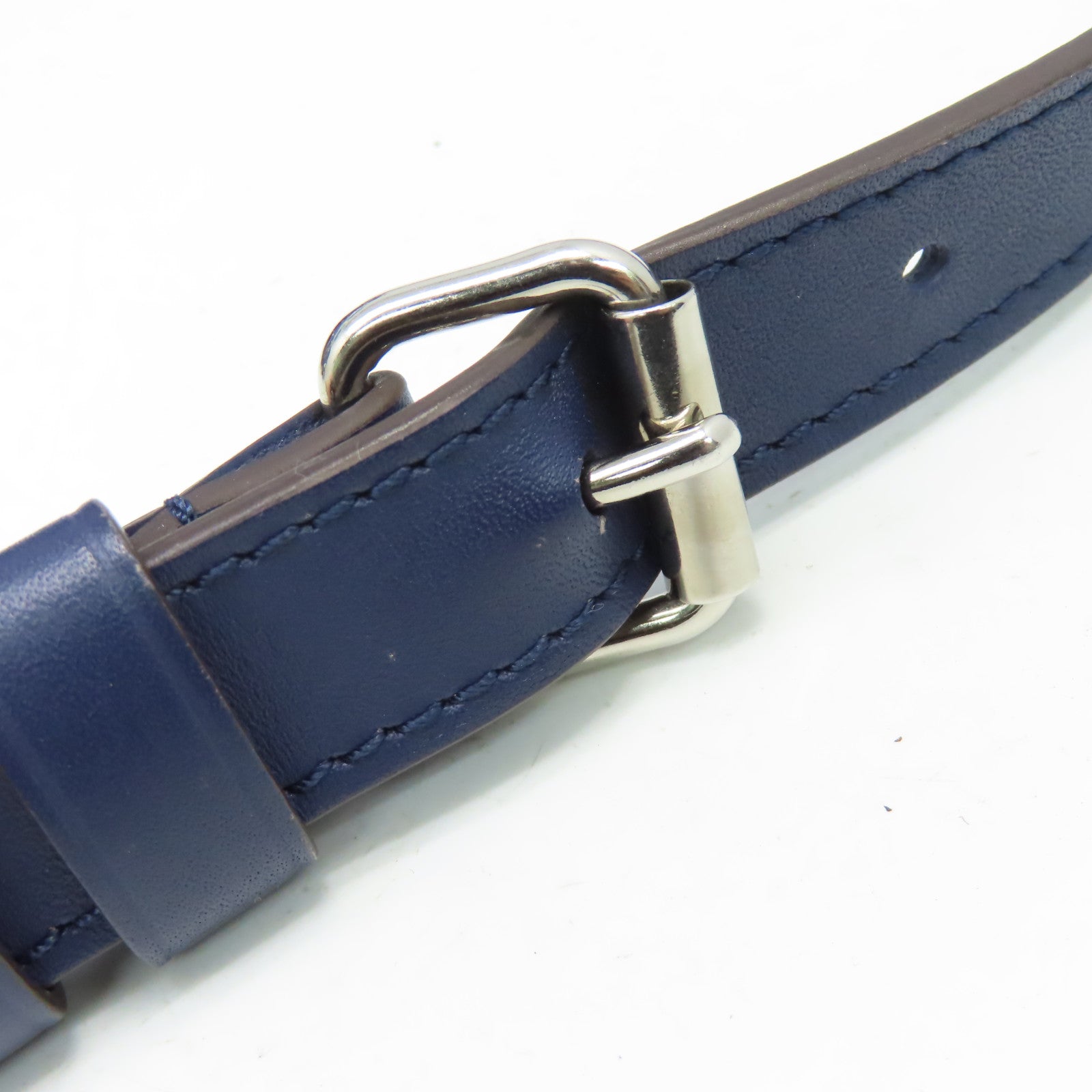 LOUIS VUITTON Monogram Speedy 30 Bandouiere銀扣手挽肩背兩用袋藍色