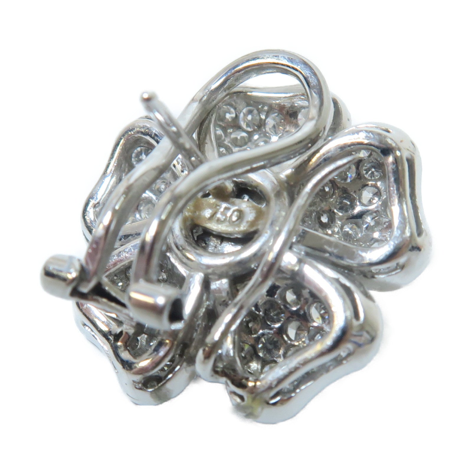 JEWELRY 18K白金Earrings耳環銀色