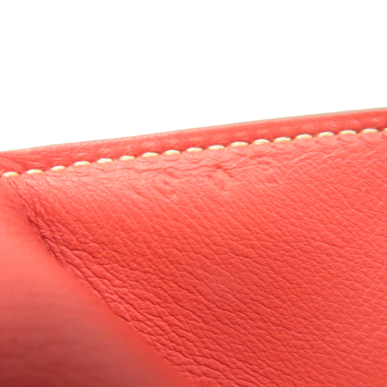 HERMES 【激減優惠】Swift皮革Toolbox 26 2Way Shoulder Bag銀扣手挽肩背兩用袋9M橙色