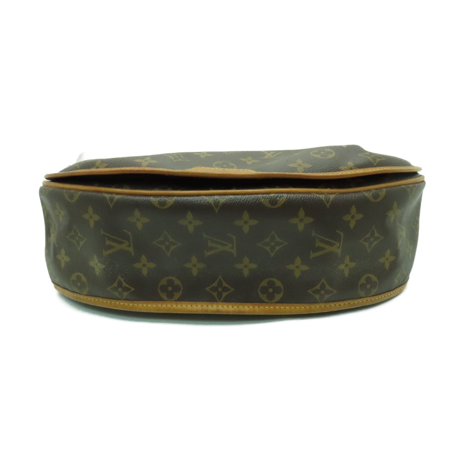 LOUIS VUITTON Monogram Menilmontant MM金扣肩背袋啡色