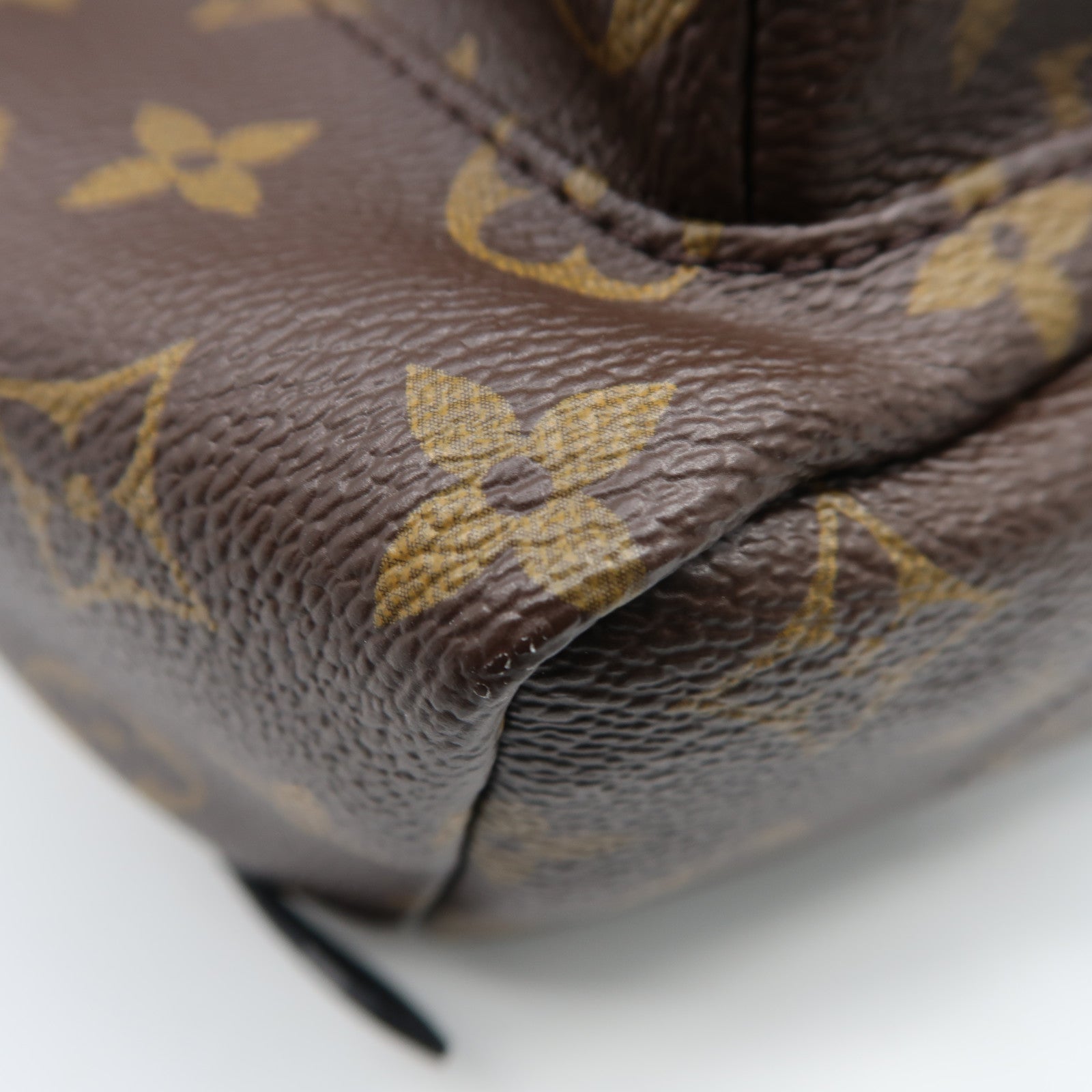 LOUIS VUITTON Monogram Palm Springs PM金扣背包啡色