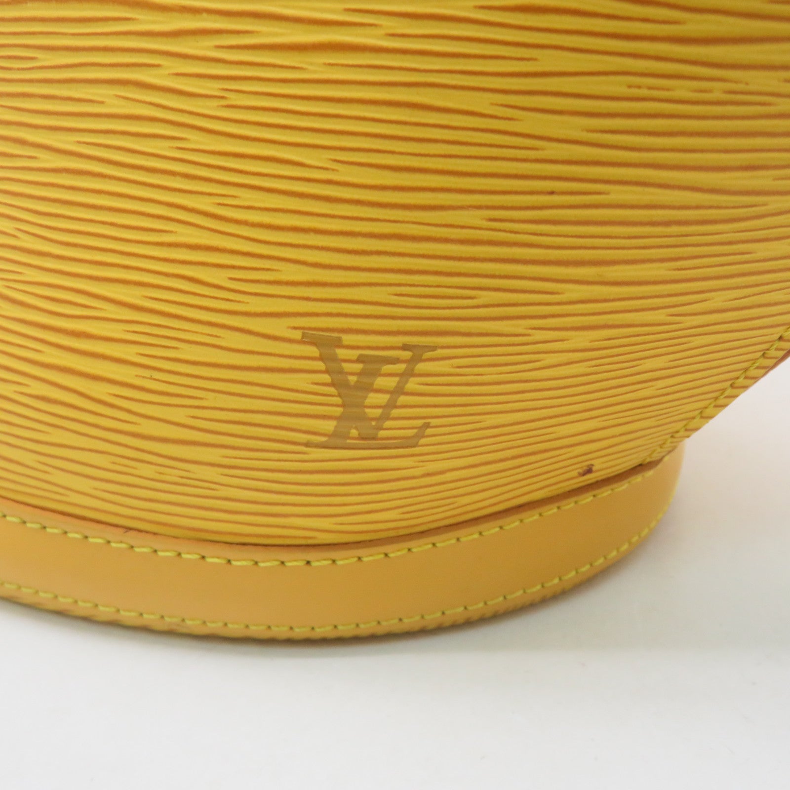 LOUIS VUITTON Epi Saint Jucques Shoulder Bag yellow