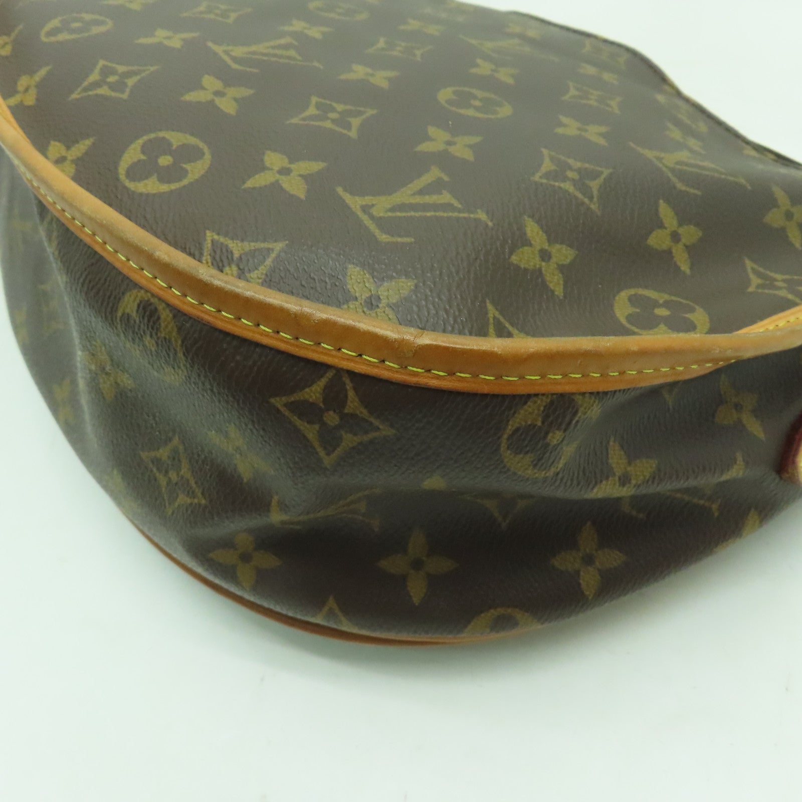 LOUIS VUITTON Monogram Menilmontant MM金扣肩背袋啡色