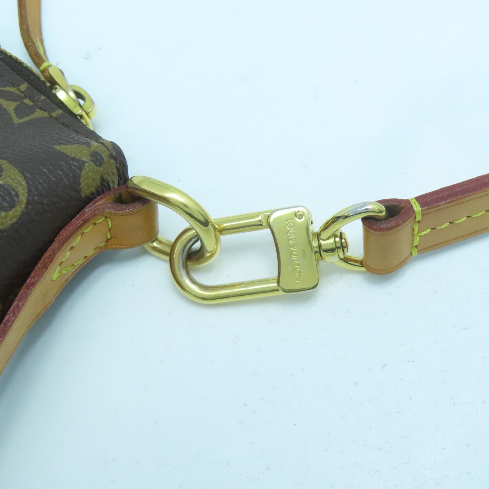 LOUIS VUITTON Monogram Turenne MM金扣手挽肩背兩用袋啡色