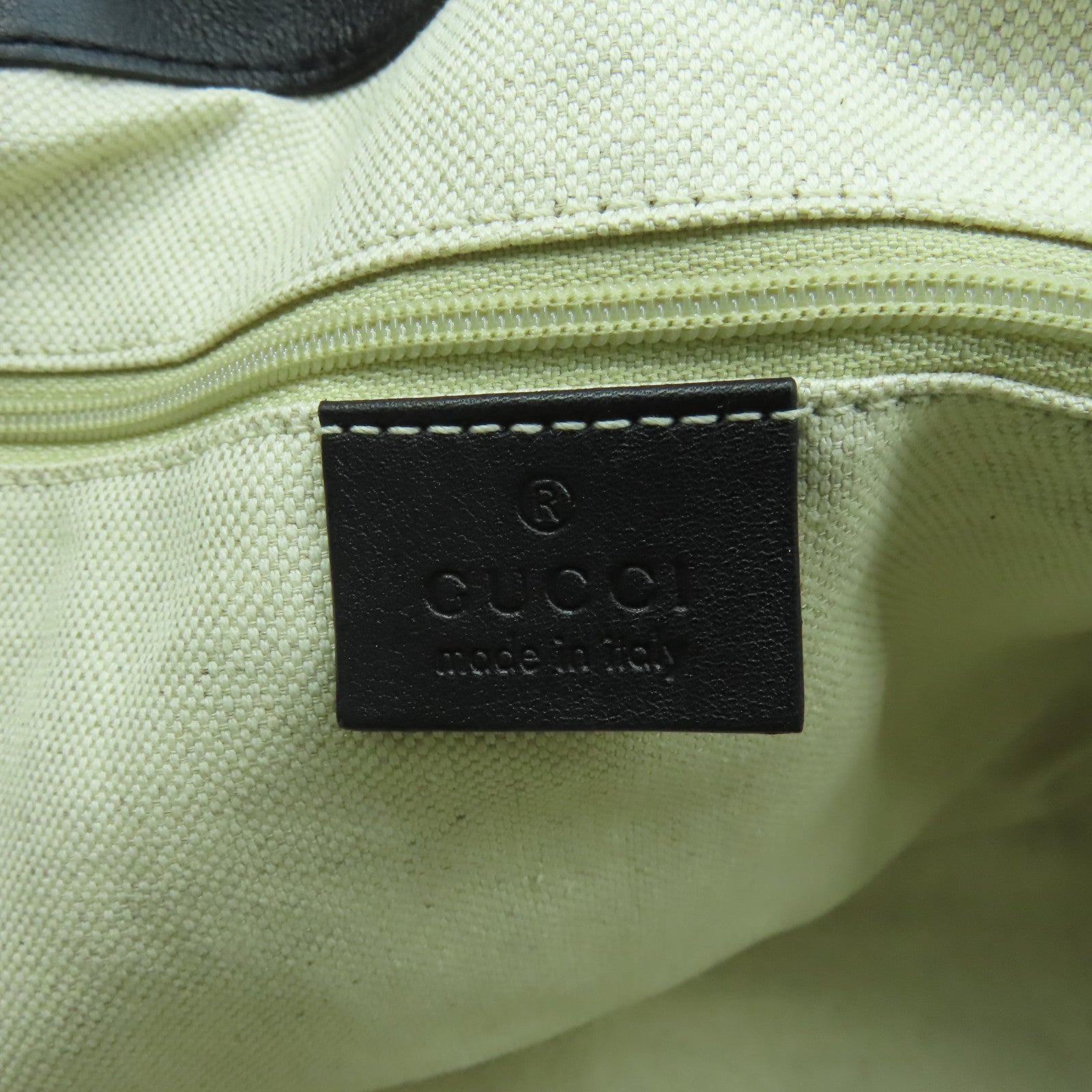 GUCCI 牛皮皮革2 Way Shoulder Bag金扣手挽肩背兩用袋黑色