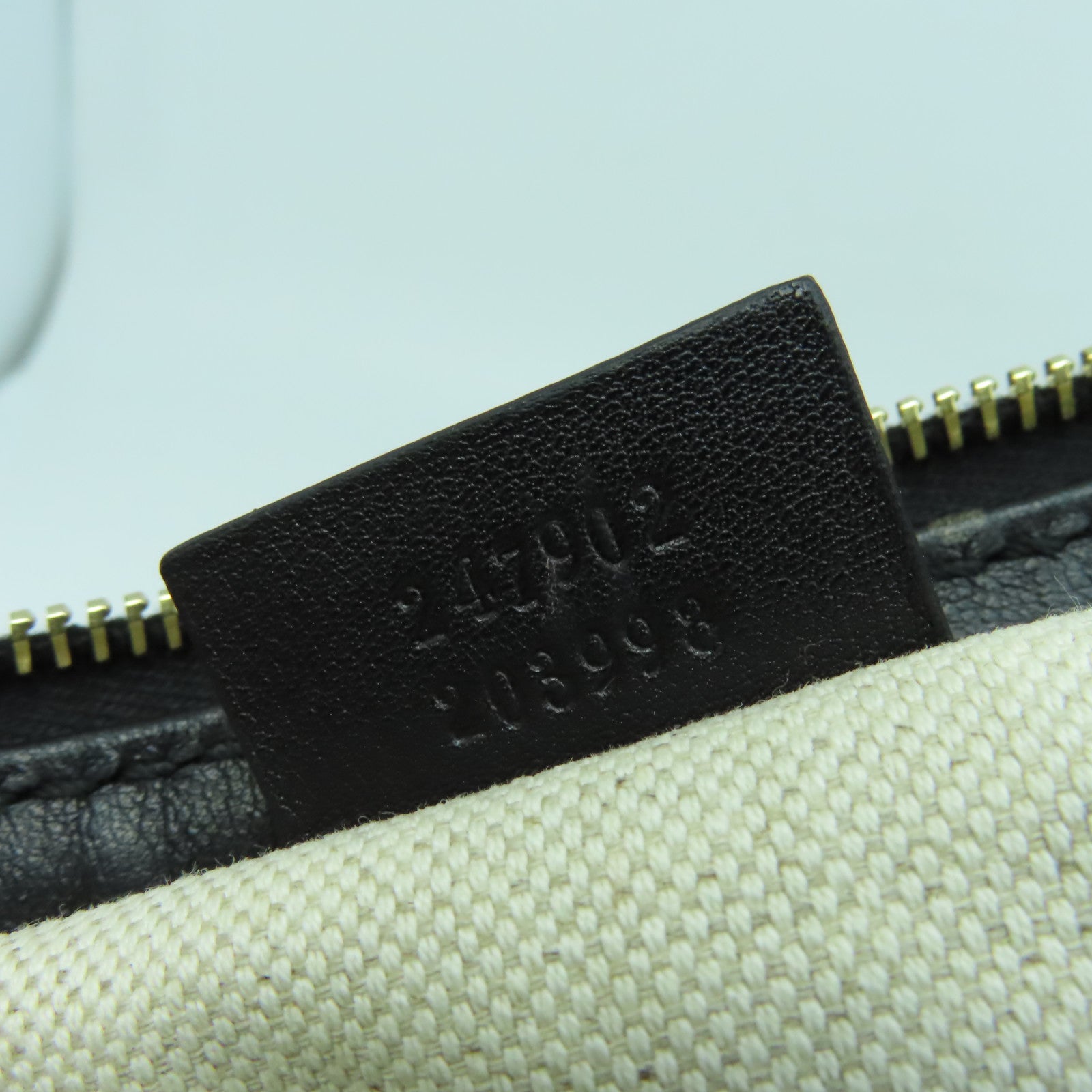 GUCCI 牛皮皮革2 Way Shoulder Bag金扣手挽肩背兩用袋黑色