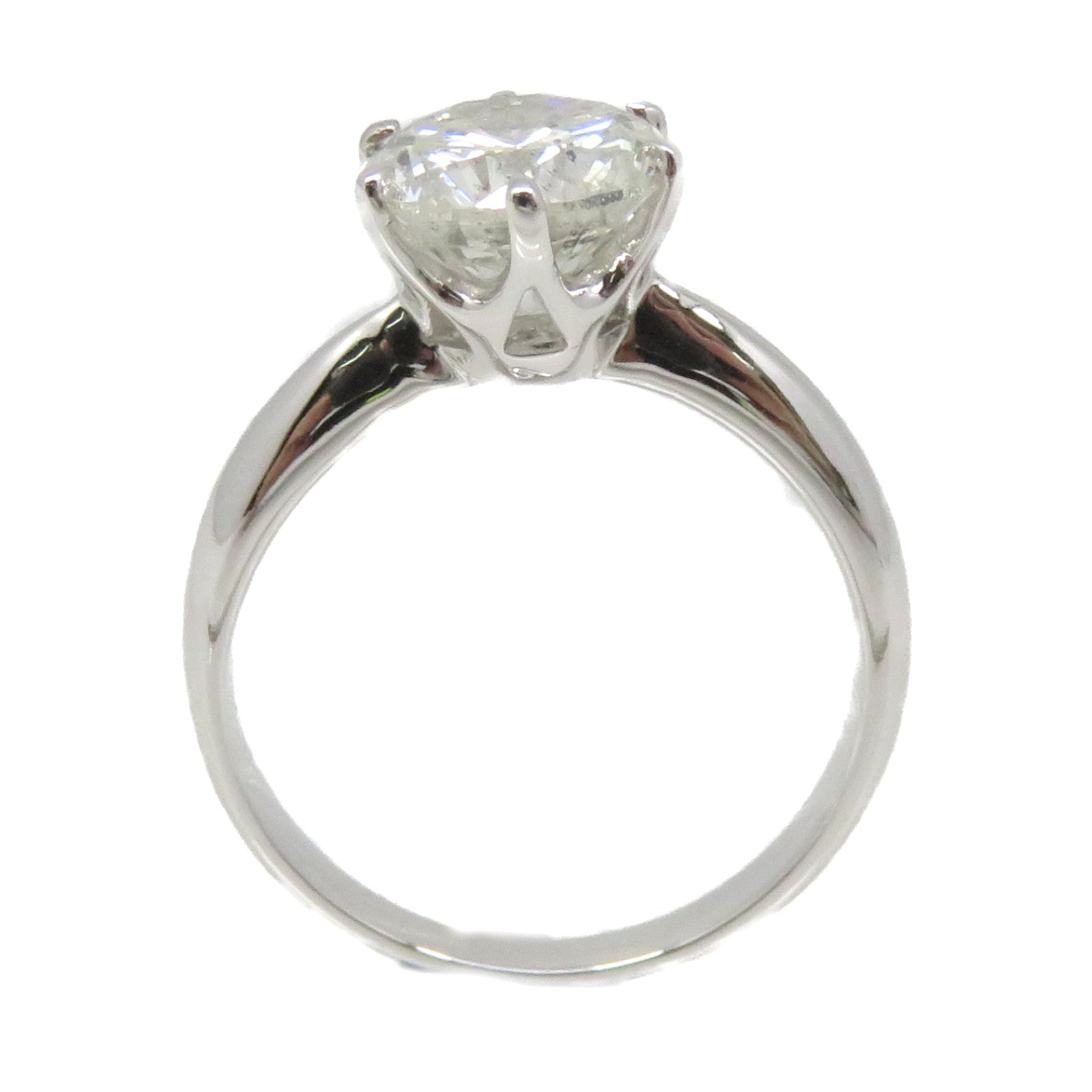 JEWELRY 18K White Gold/2.198ct Diamond Ring US#6.25