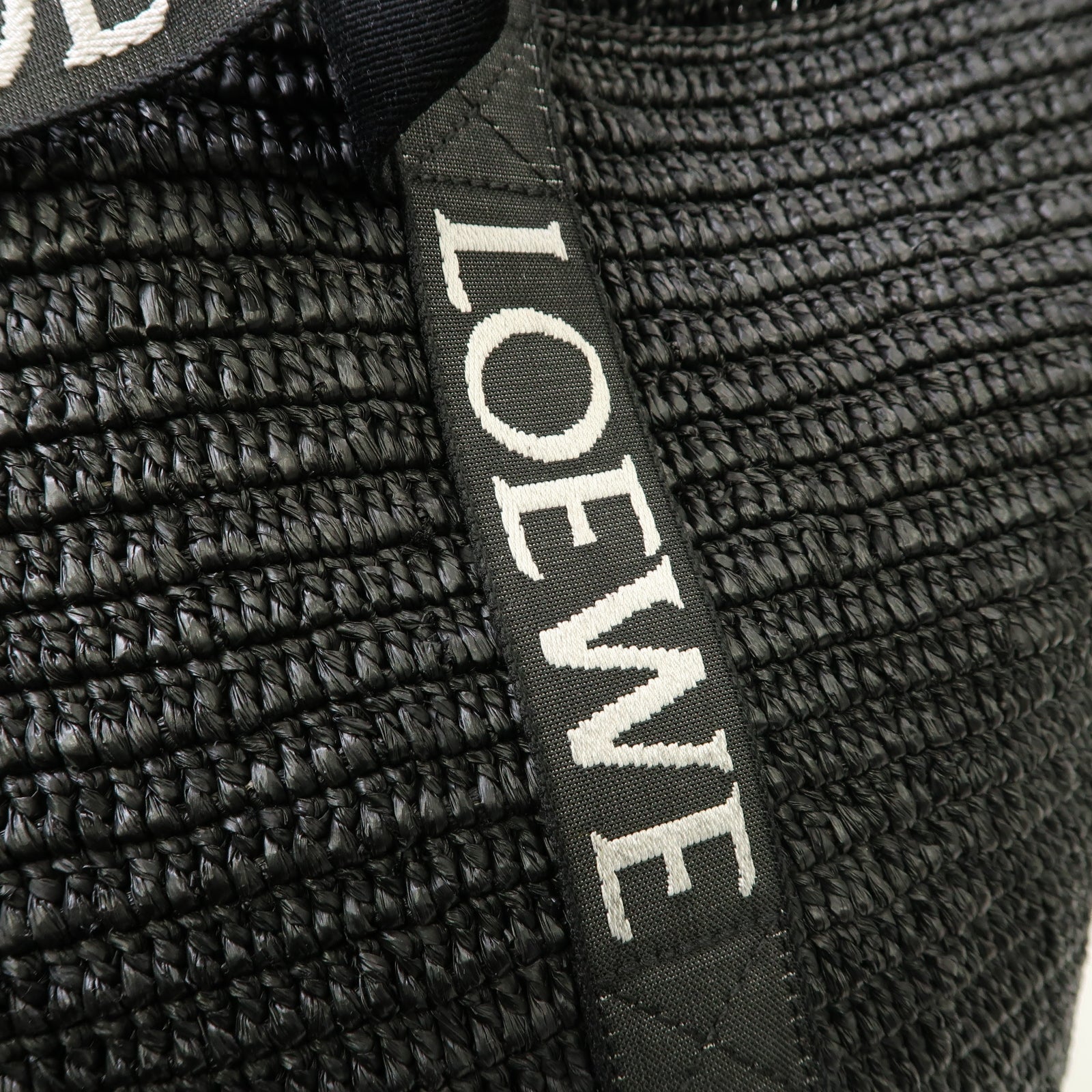 LOEWE 酒椰Tote Bag手挽袋黒色