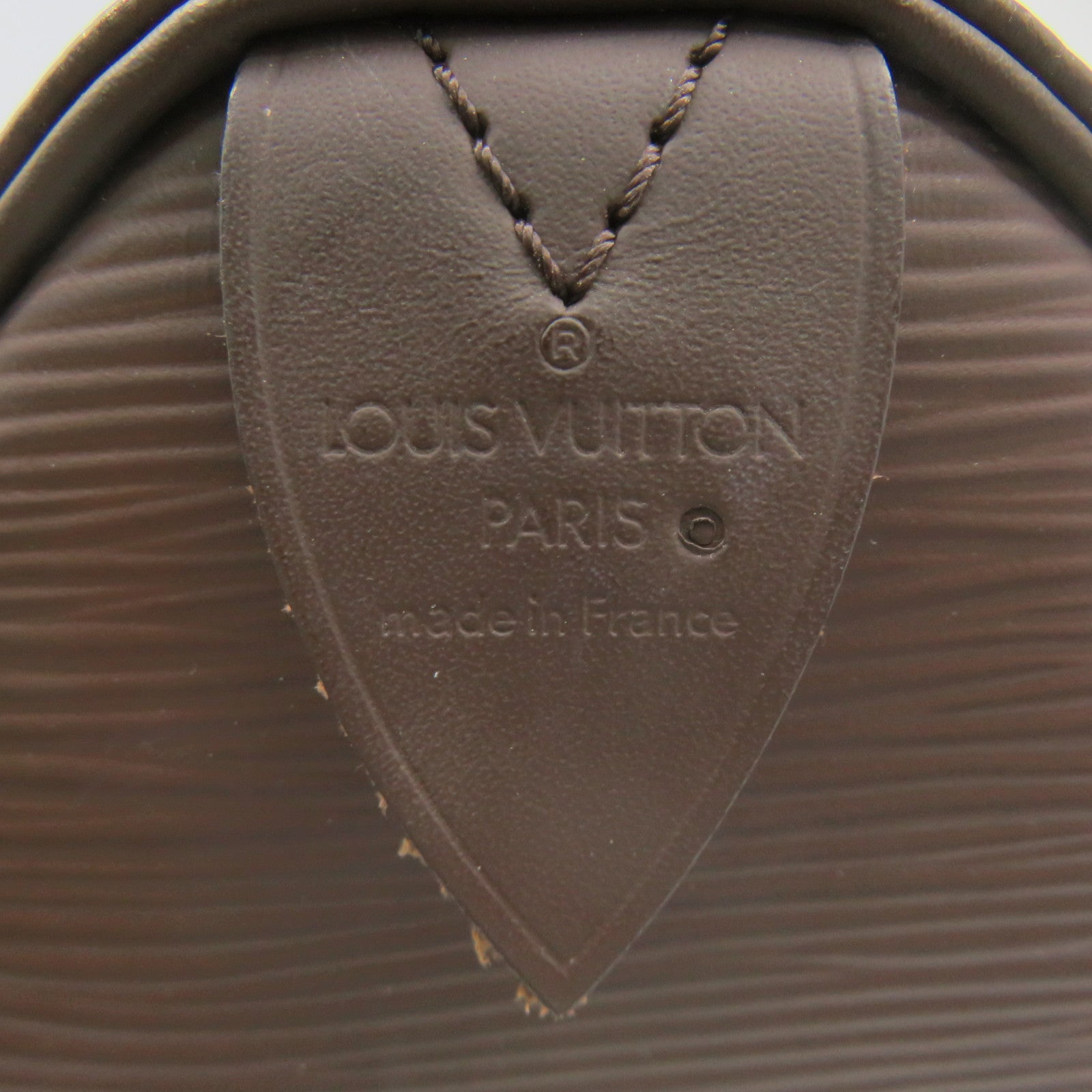 LOUIS VUITTON Epi Speedy 25 Hand Bag銀扣手挽袋啡色