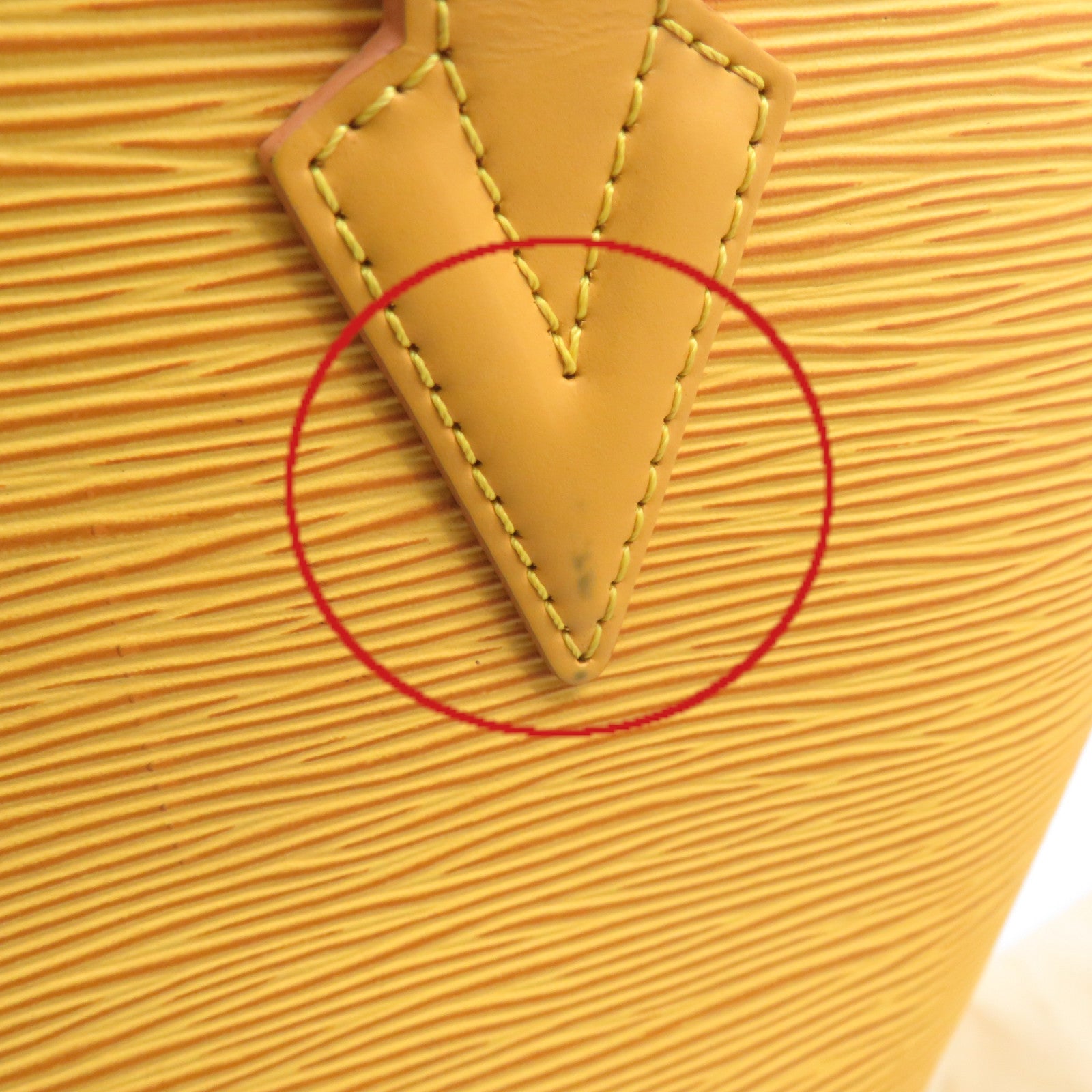 LOUIS VUITTON Epi Saint Jucques Shoulder Bag yellow