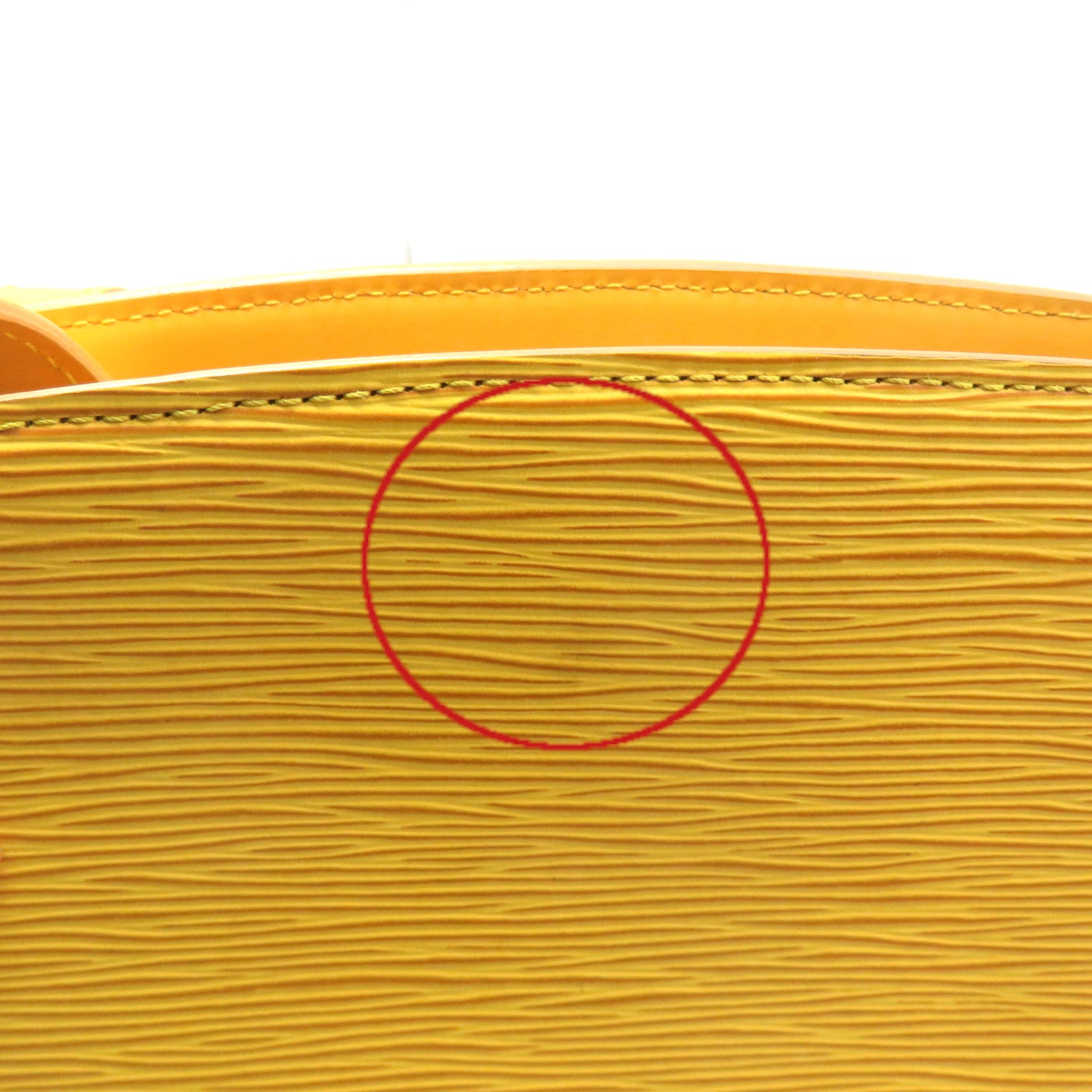 LOUIS VUITTON Epi Saint Jucques Shoulder Bag yellow