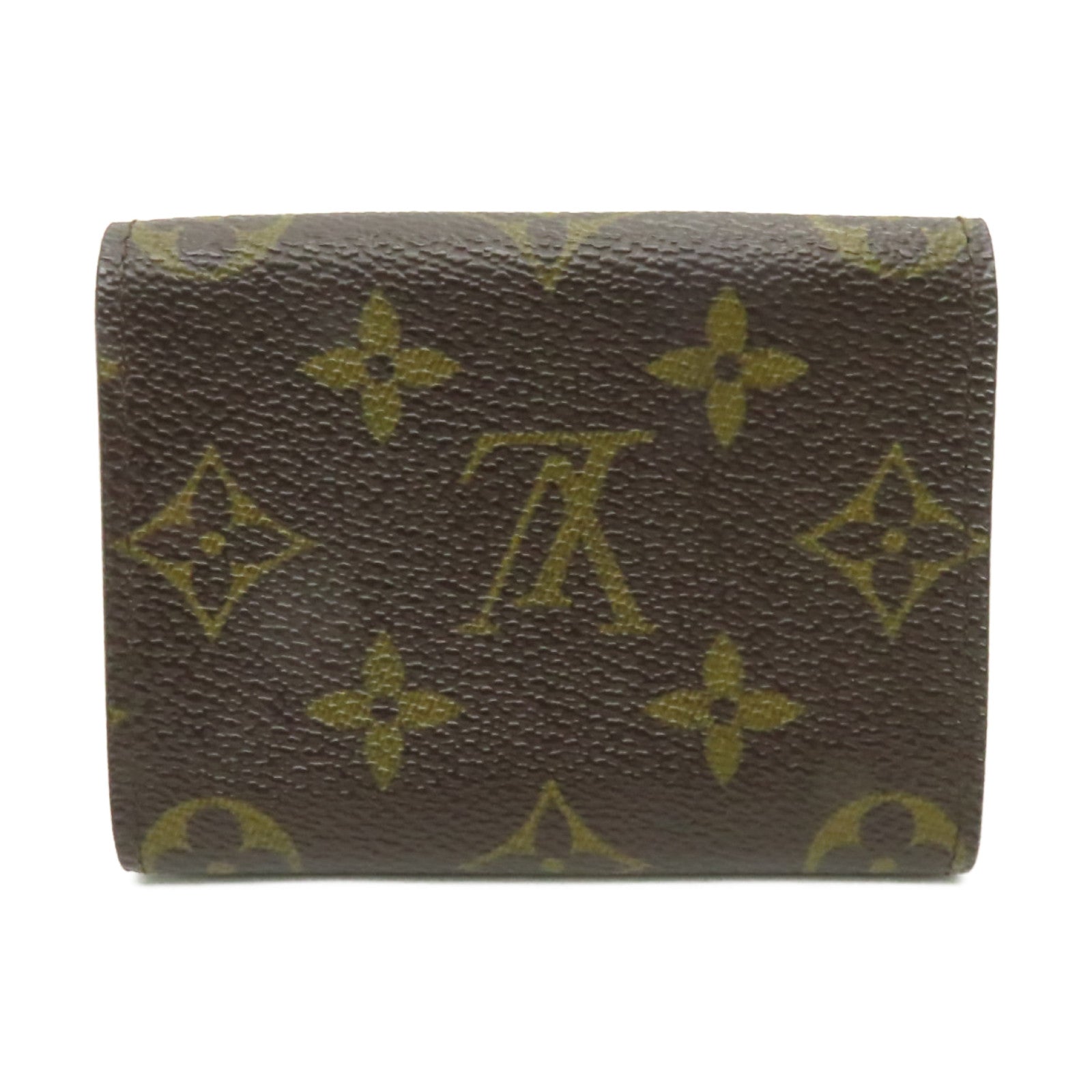 LOUIS VUITTON Monogram Card Case卡片套啡色