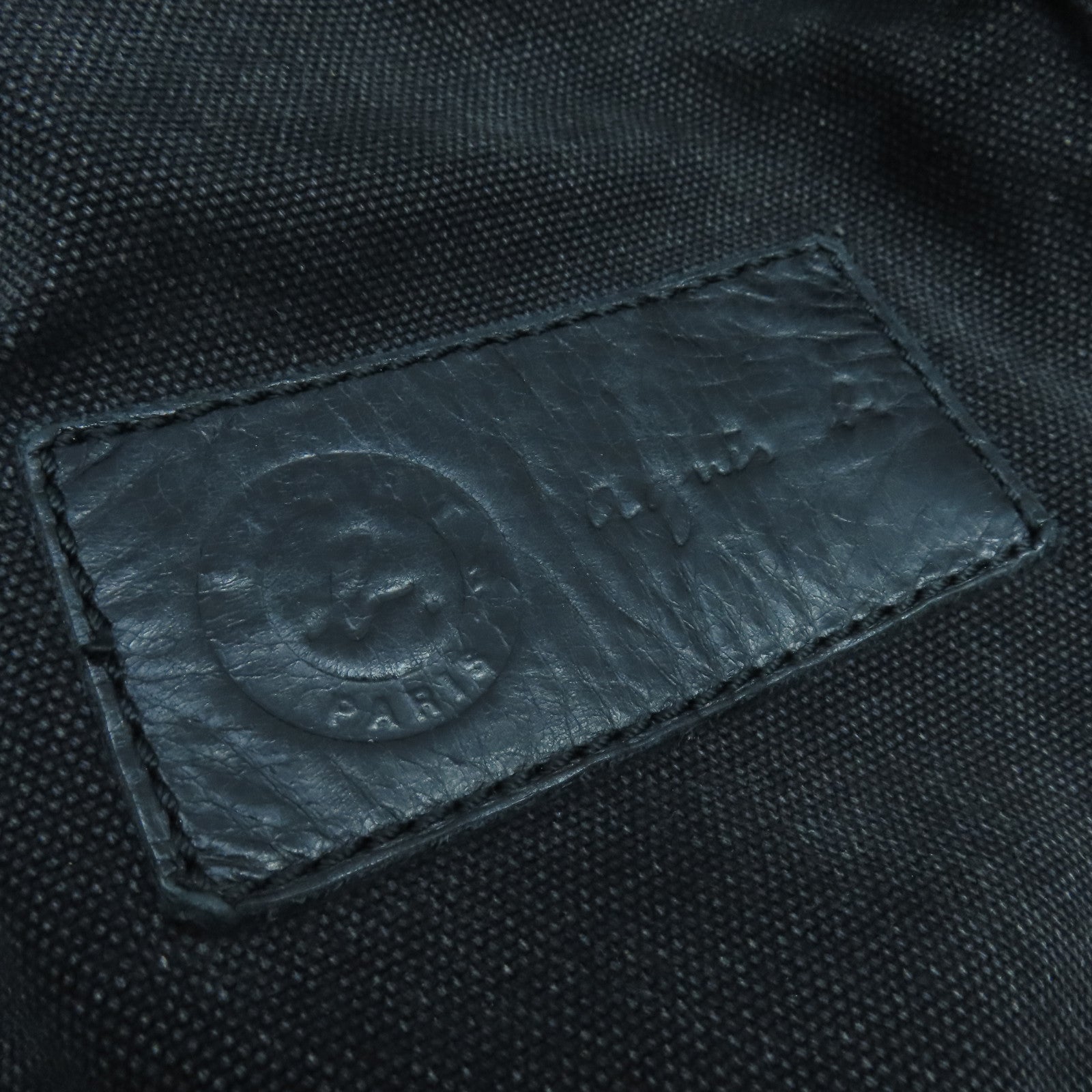 agnes b. 帆布Tote Bag手挽袋黑色