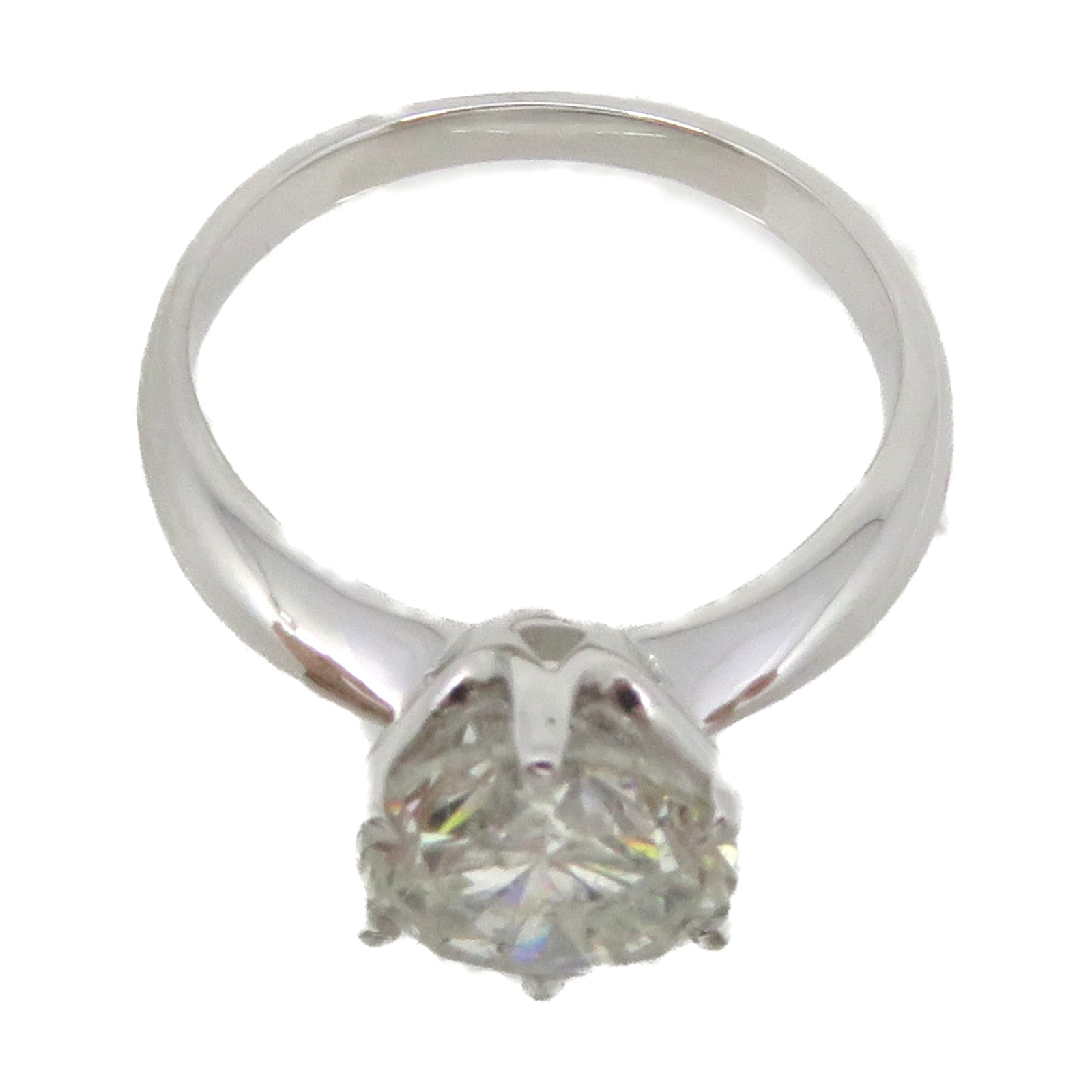 JEWELRY 18K White Gold/2.198ct Diamond Ring US#6.25