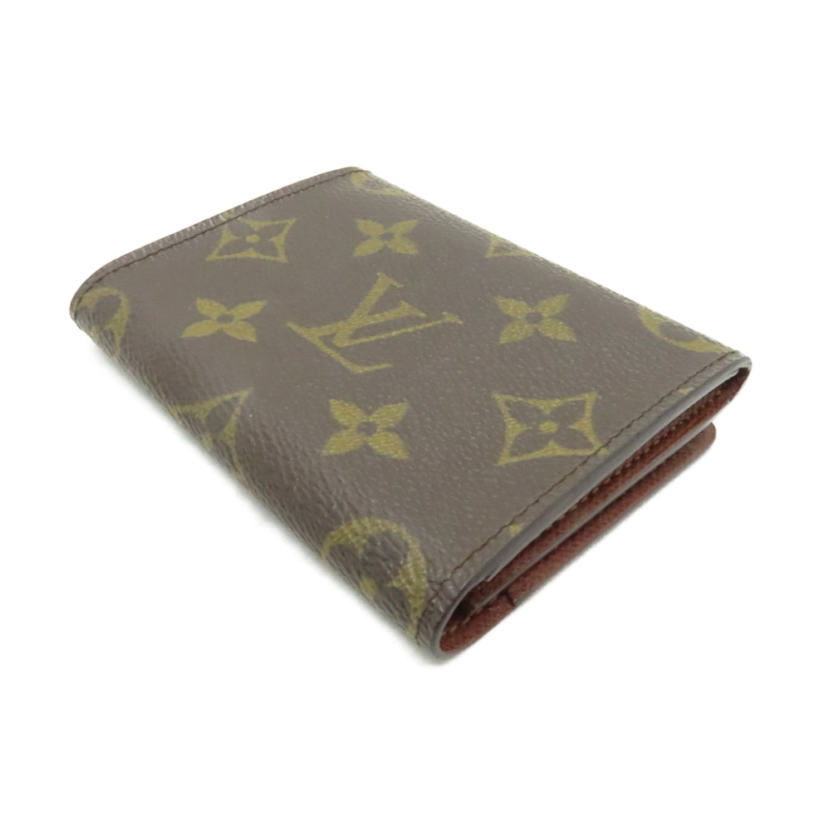 LOUIS VUITTON Monogram Card Case卡片套啡色