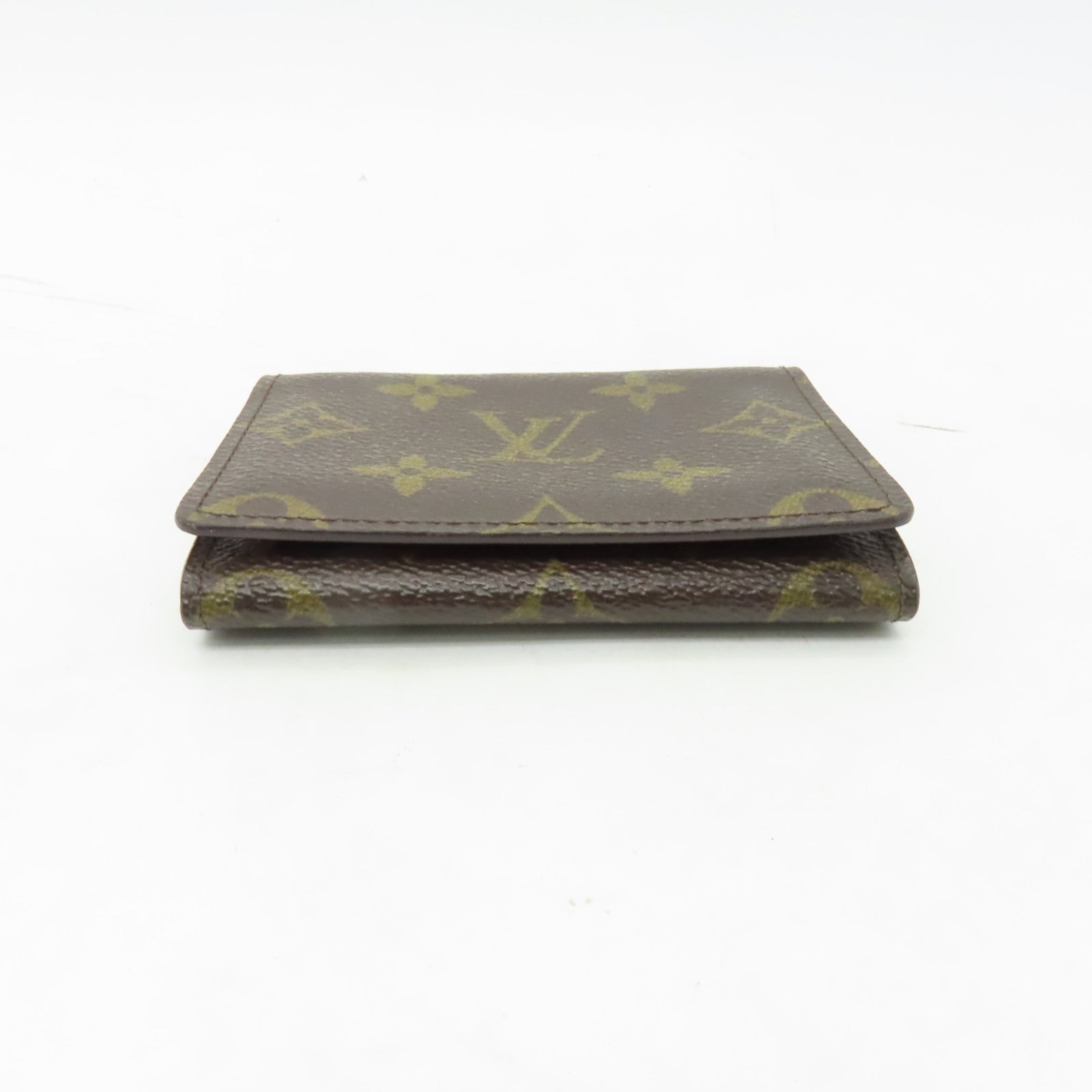 LOUIS VUITTON Monogram Card Case卡片套啡色