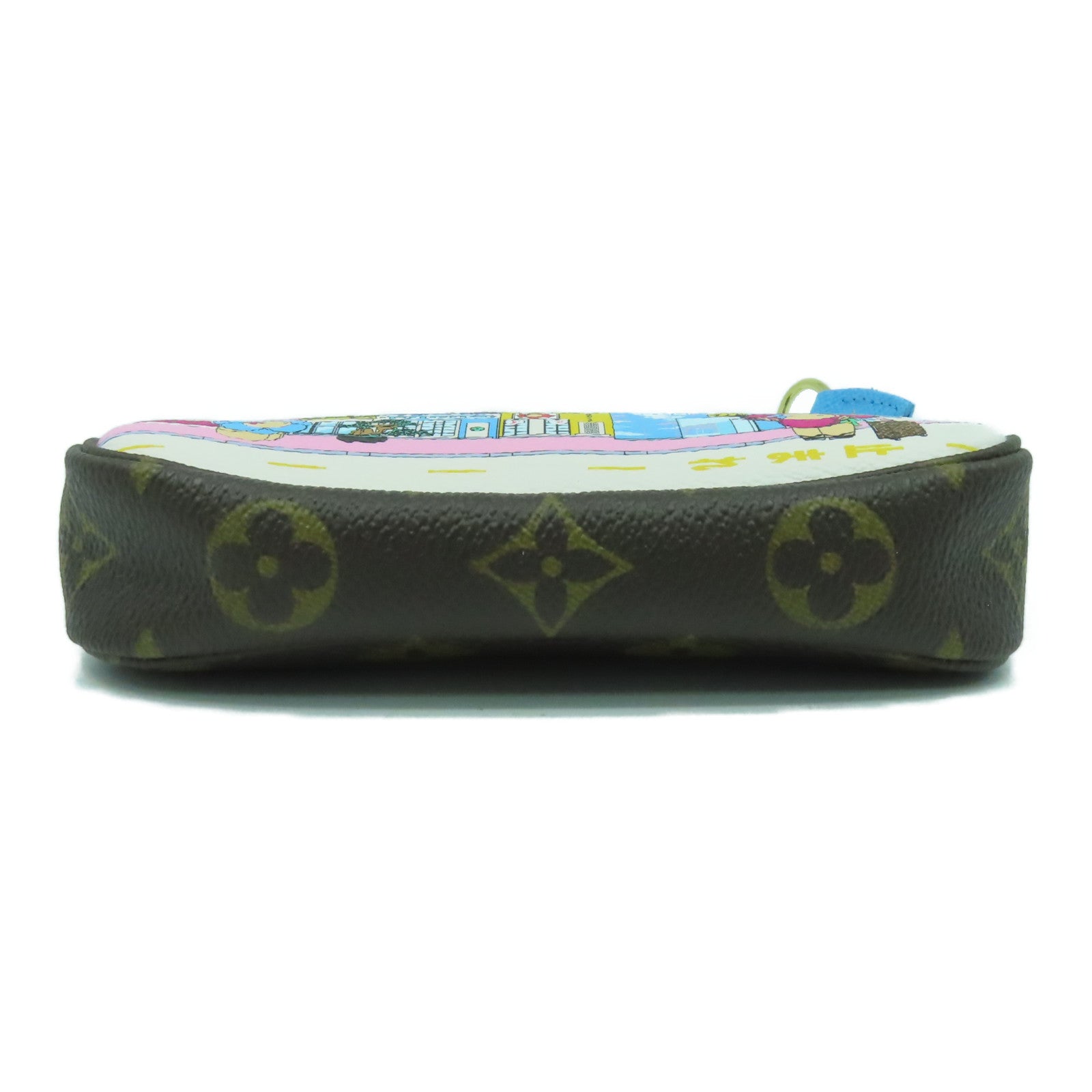 LOUIS VUITTON Monogram Mini Pochette Access金扣手挽袋彩色
