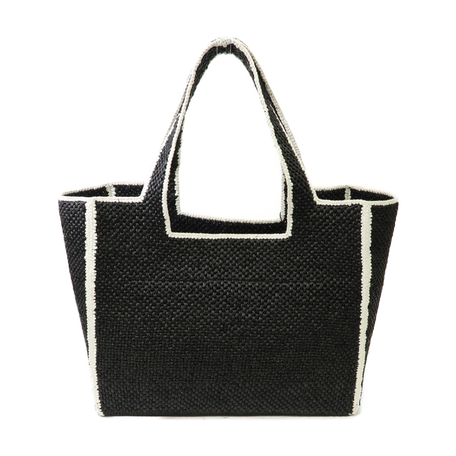 LOEWE 酒椰Tote Bag手挽袋黒色/白色