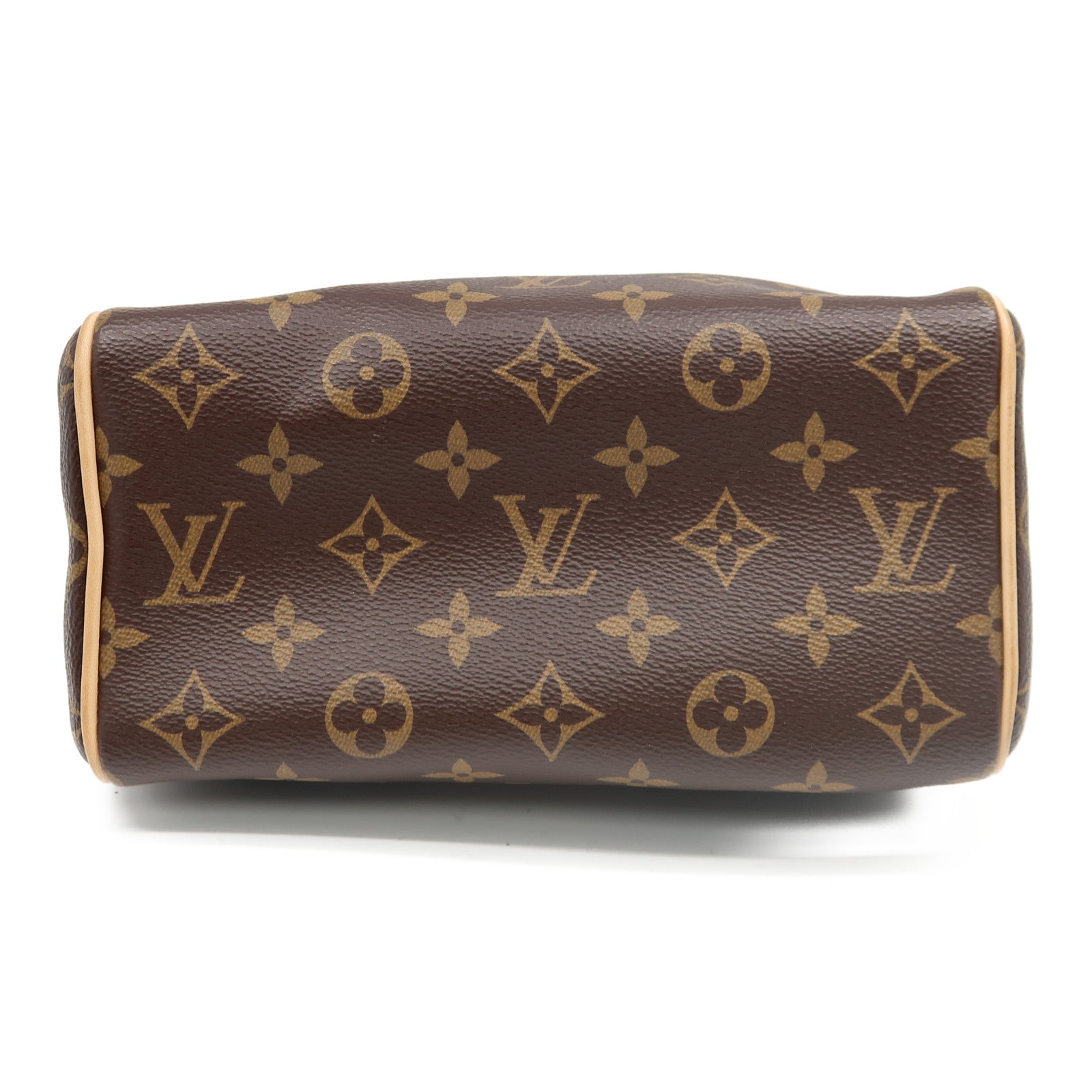LOUIS VUITTON Monogram Speedy Bandouliere 20金扣手挽肩背兩用袋啡色