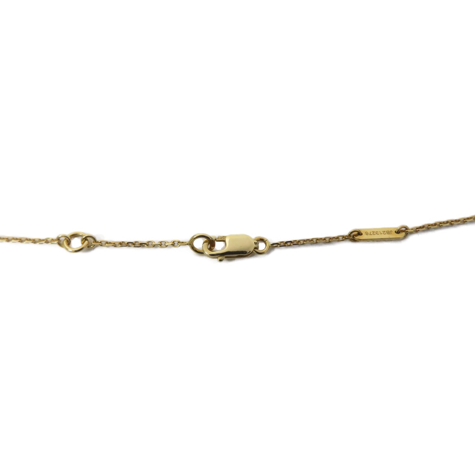 Van Cleef & Arpels 18K黃金Sweet Alhambra heart Pendant項鏈白色