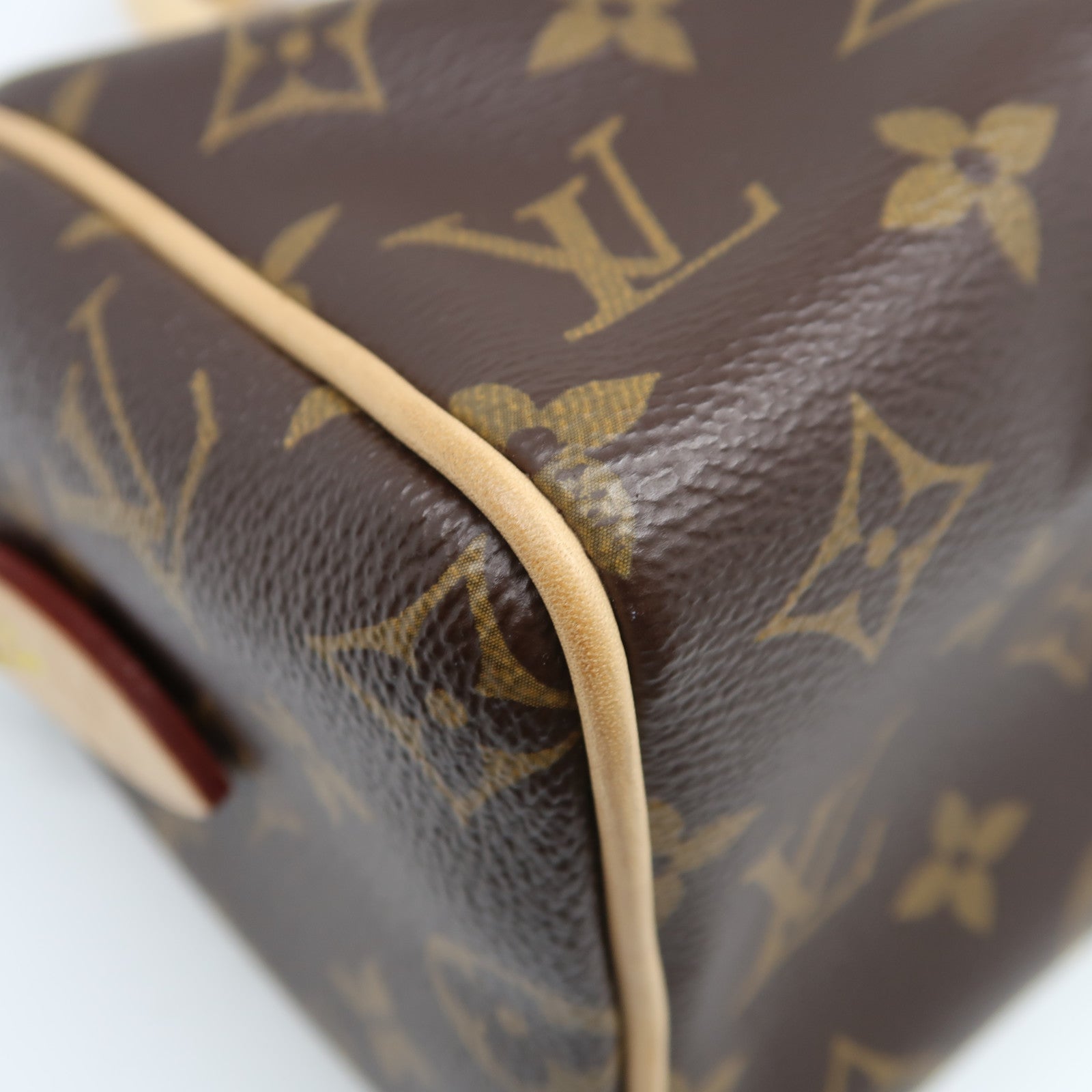 LOUIS VUITTON Monogram Speedy Bandouliere 20金扣手挽肩背兩用袋啡色