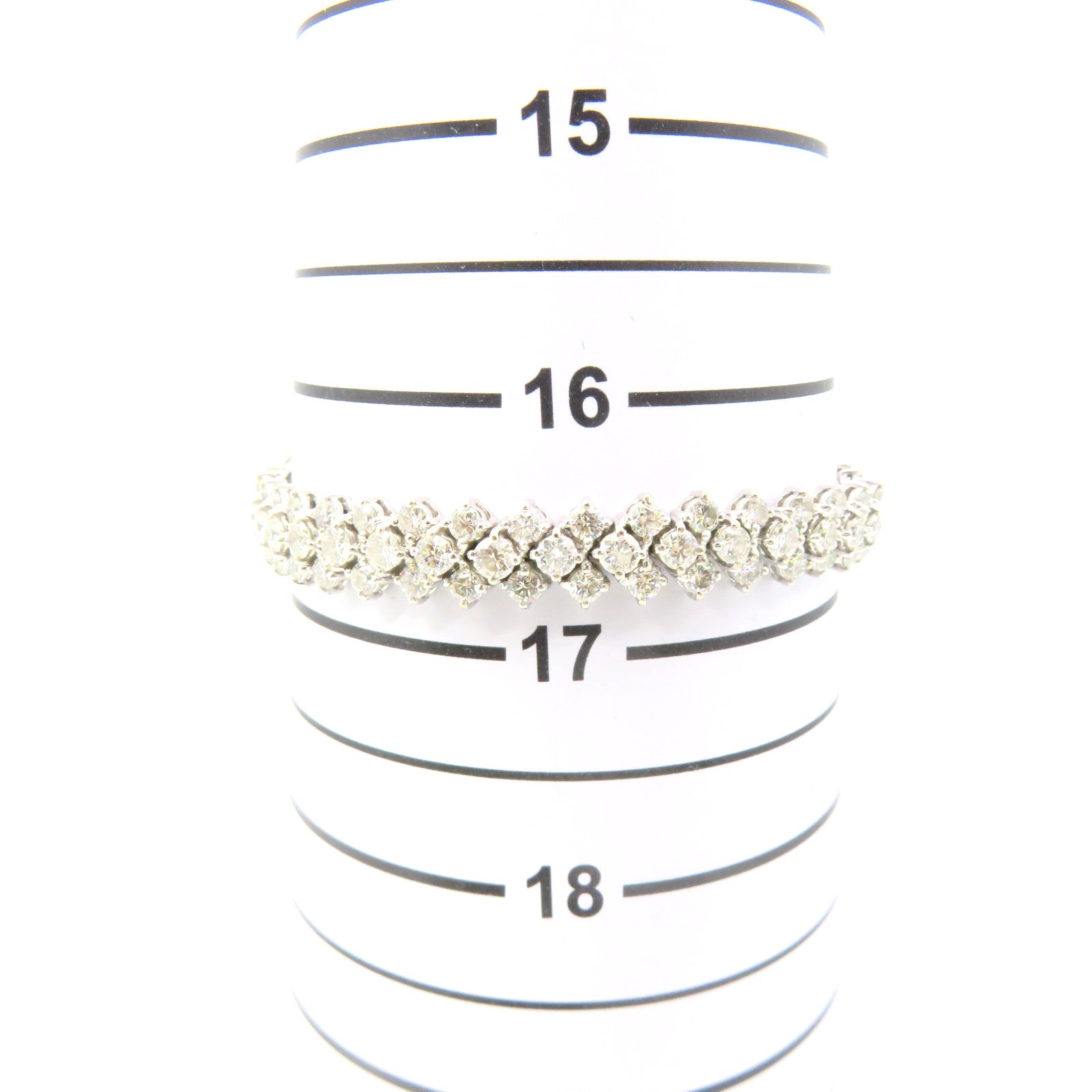 JEWELRY 【激減優惠】18K白金/鑽石Diamond Blacelet手鏈