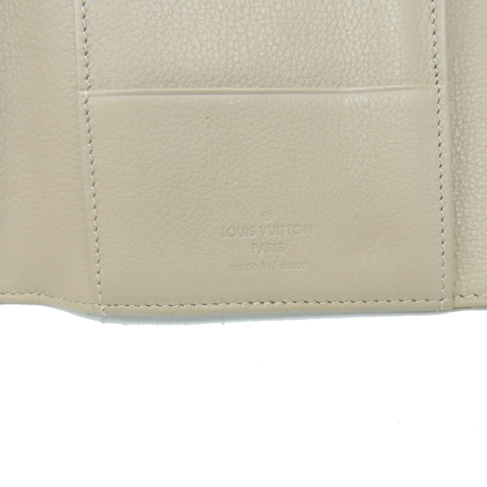 LOUIS VUITTON Mahina Amelia Coquille Long Wallet金扣長錢包杏色