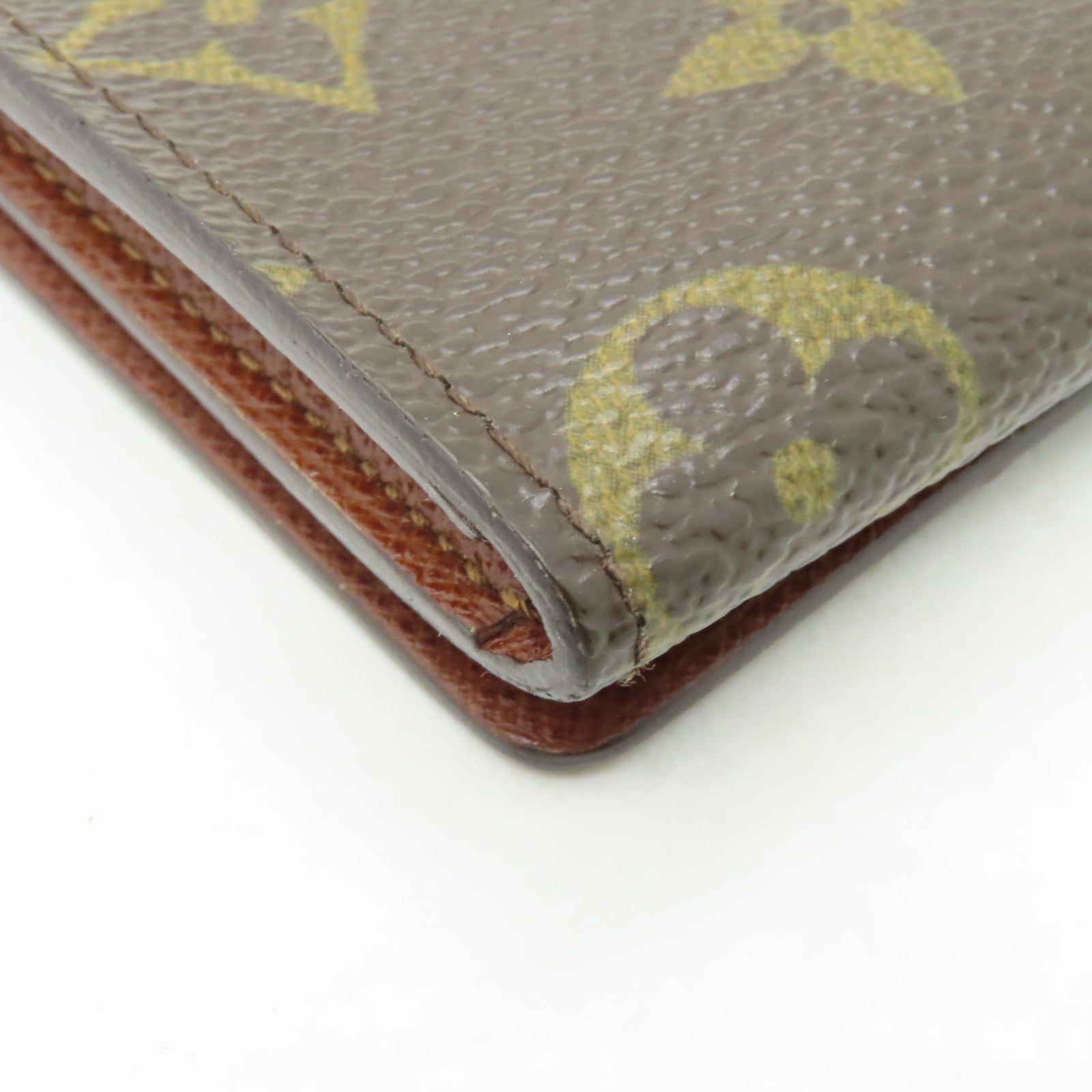 LOUIS VUITTON Monogram Card Case卡片套啡色