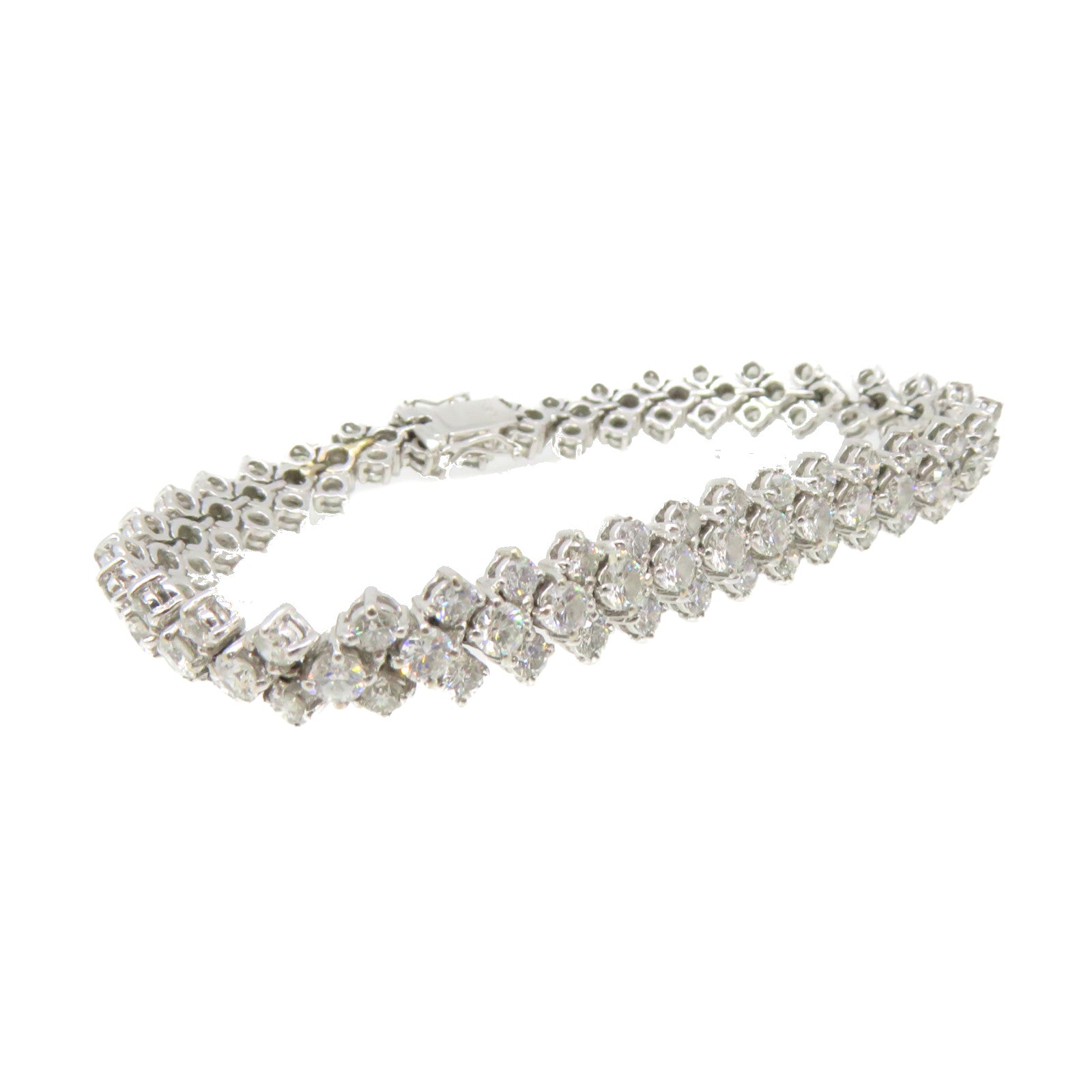 JEWELRY 【激減優惠】18K白金/鑽石Diamond Blacelet手鏈