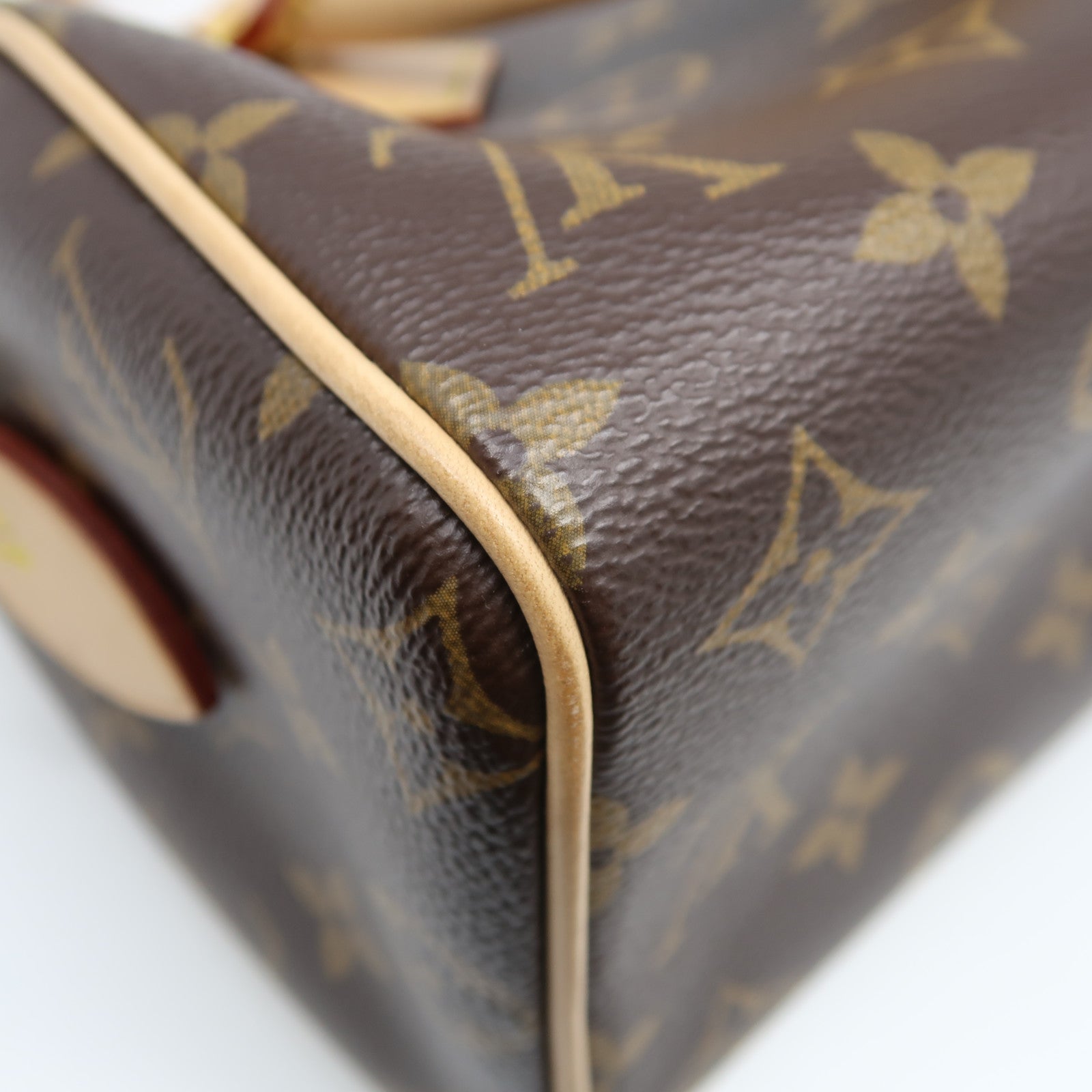 LOUIS VUITTON Monogram Speedy Bandouliere 20金扣手挽肩背兩用袋啡色