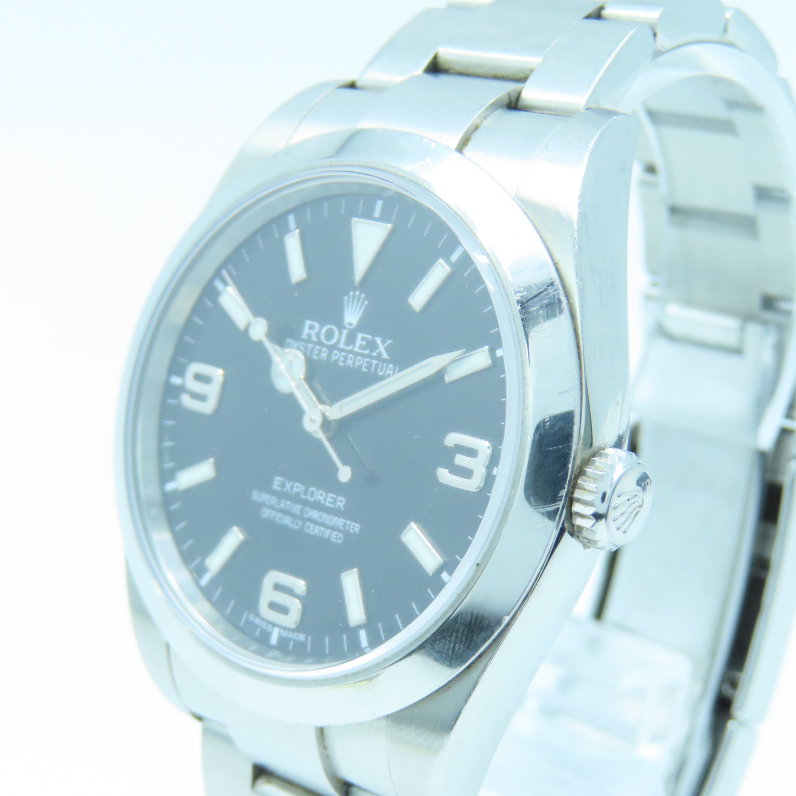 ROLEX ExplorerⅠ(2016)不鏽鋼手錶自動機芯黑色