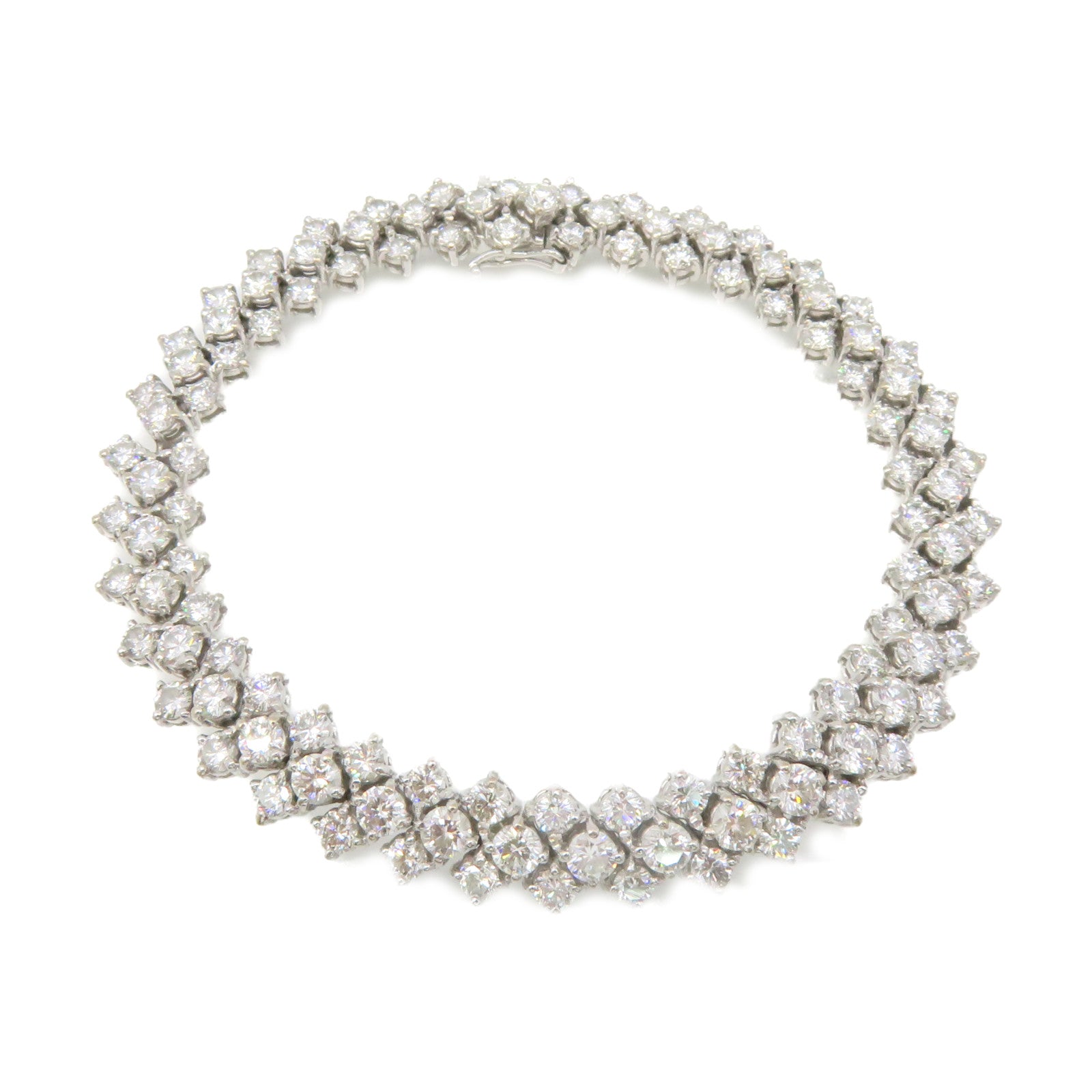 JEWELRY 【激減優惠】18K白金/鑽石Diamond Blacelet手鏈