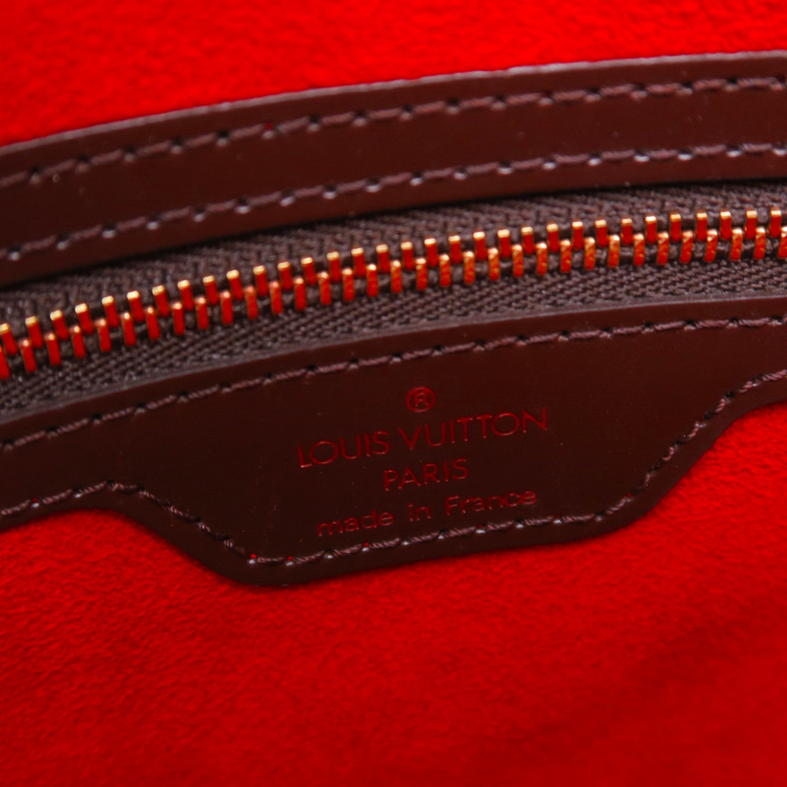 LOUIS VUITTON 【激減優惠】Damier Ebene Venice PM金扣手挽袋啡色