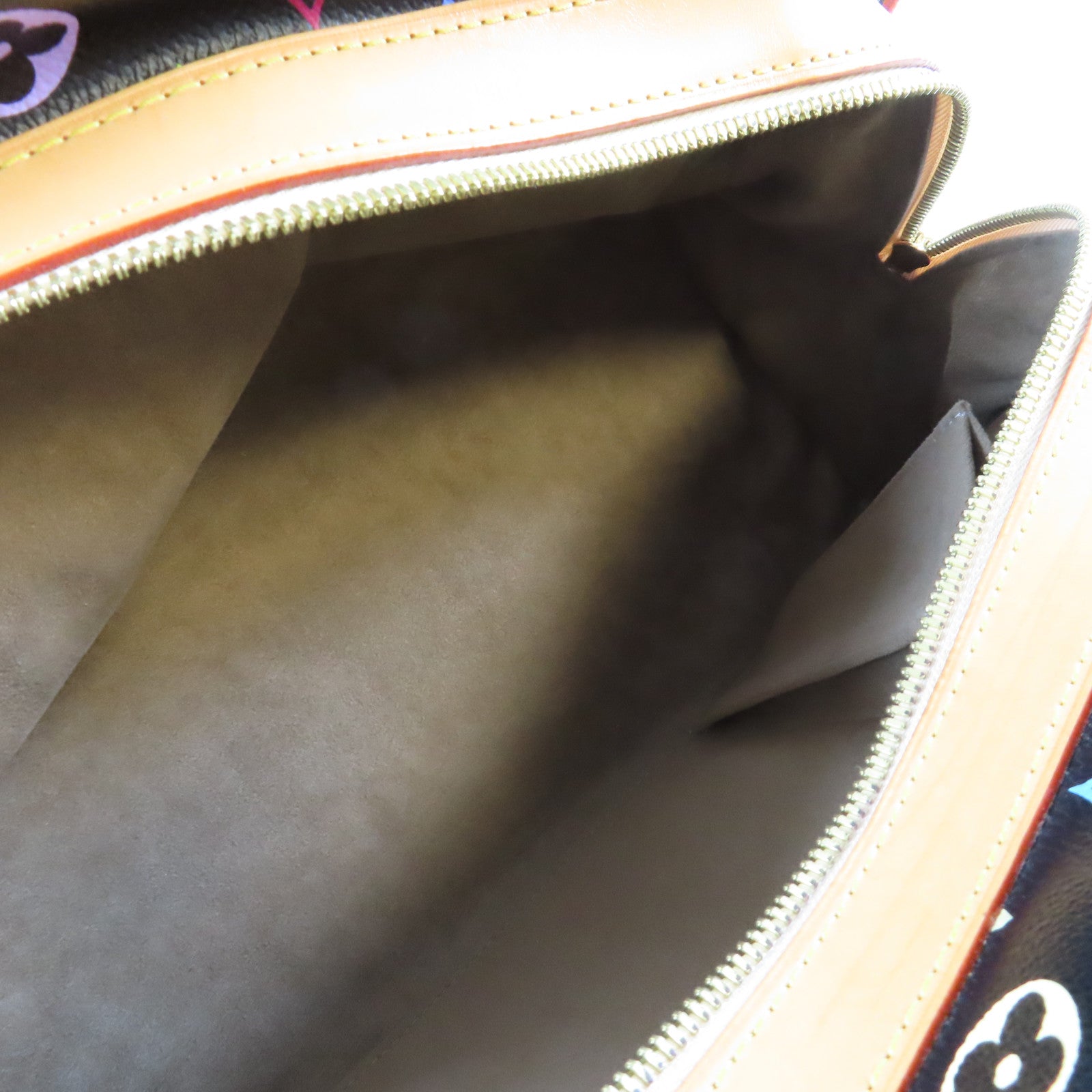 LOUIS VUITTON Monogram Multicolore Claudia金扣肩背袋啡色/黑色