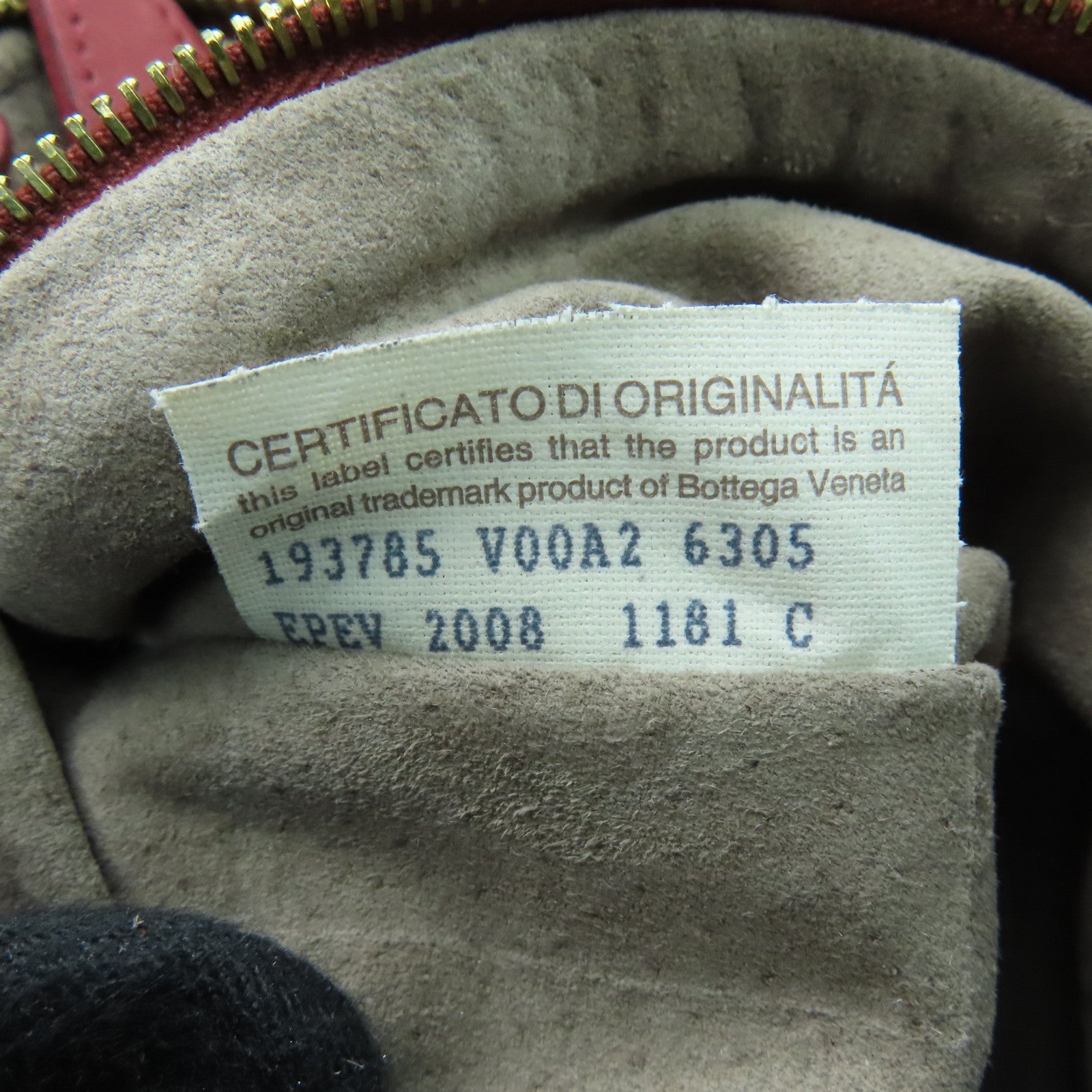 BOTTEGA VENETA 織紋皮革2way Shoulder Bag金扣手挽肩背兩用袋紅色