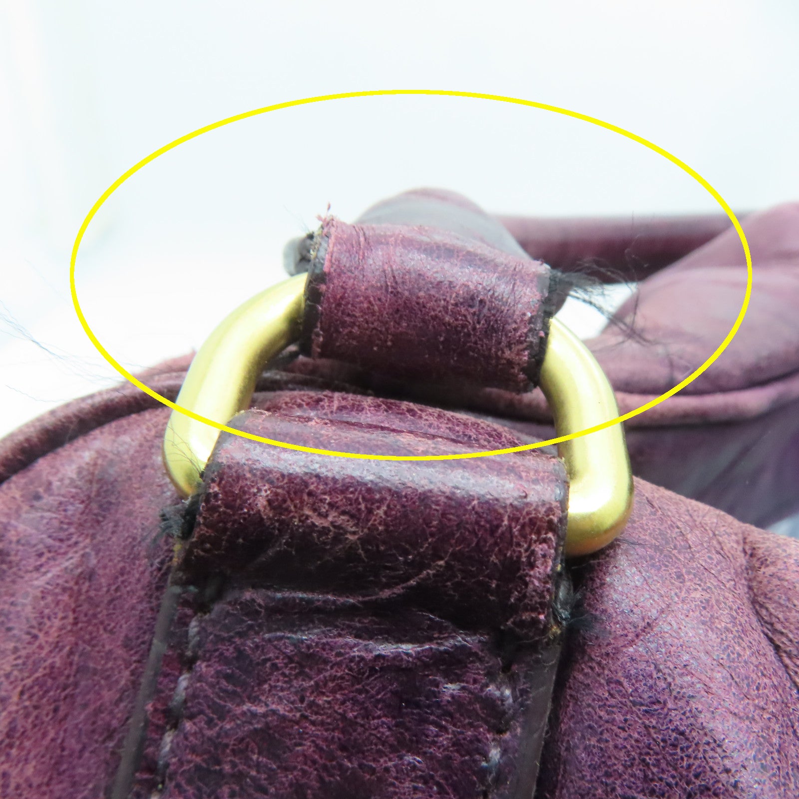 Miu Miu 牛皮皮革Shoulder Bag金扣手挽肩背兩用袋紫色