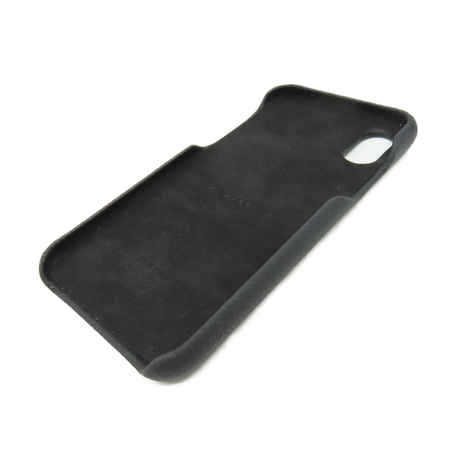 LOUIS VUITTON Monogram iPhone X/XS Case手機保護套黑色