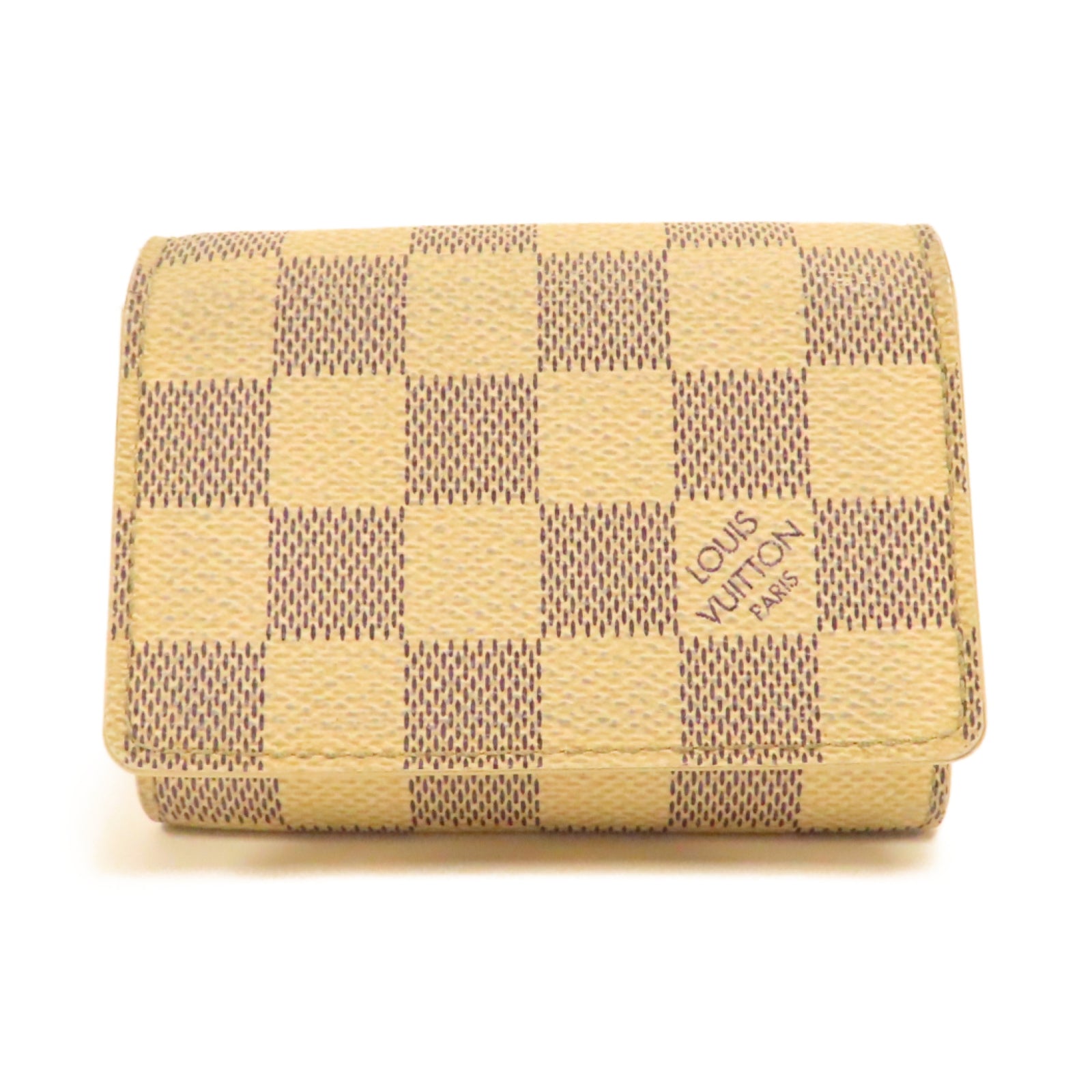 LOUIS VUITTON Damier Azur Card Case卡片套米色