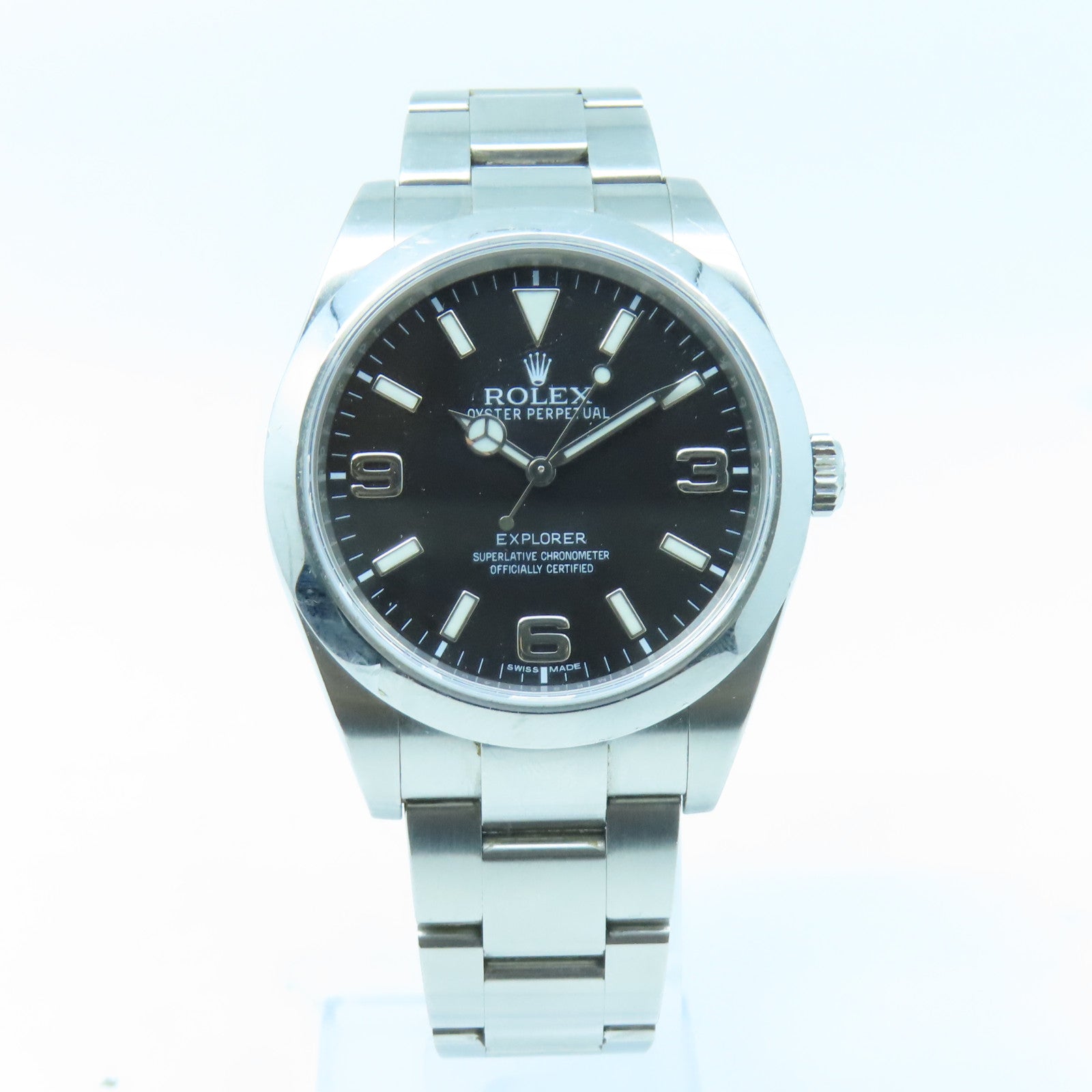 ROLEX ExplorerⅠ(2016)不鏽鋼手錶自動機芯黑色