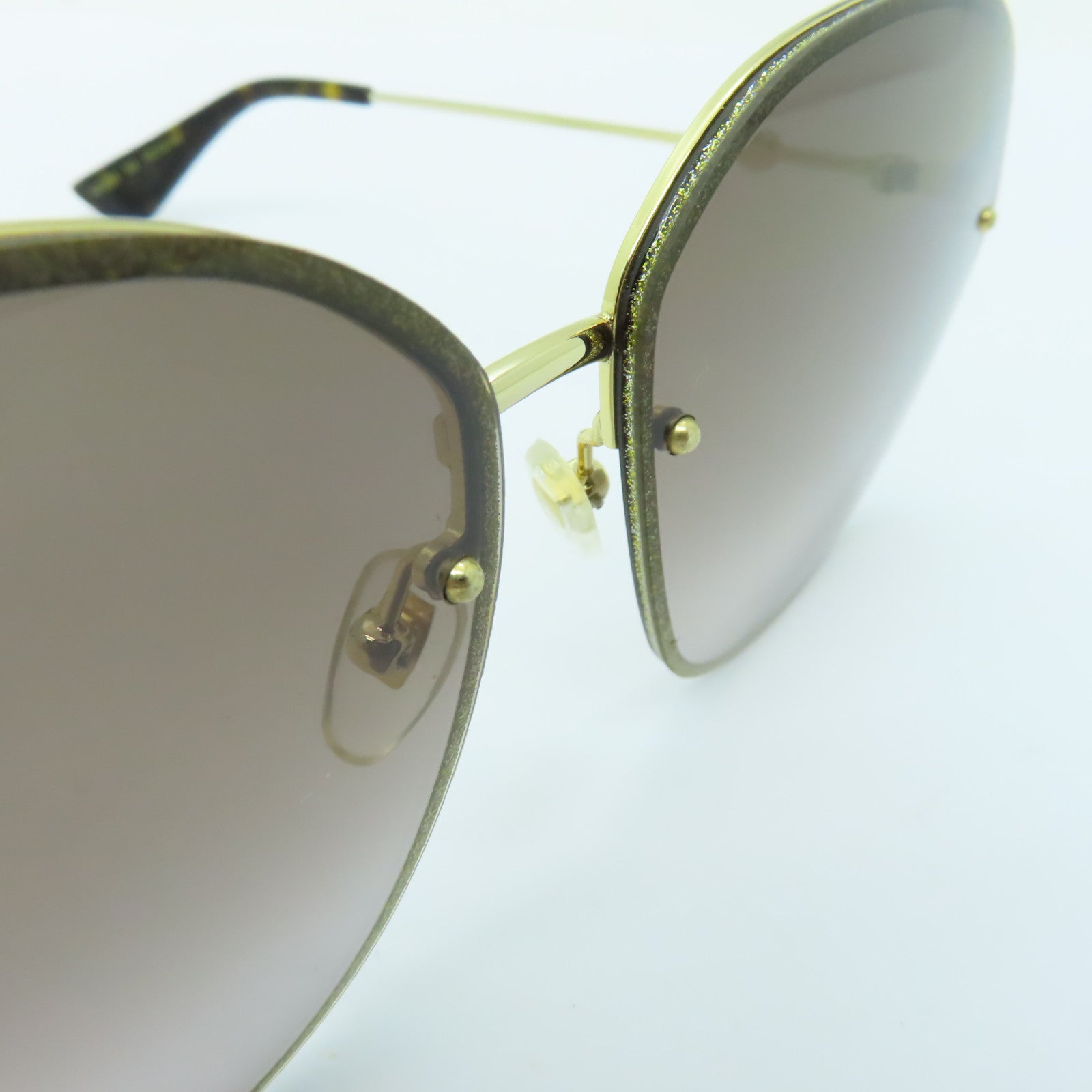 GUCCI 【激減優惠】PVC Sunglasses太陽眼鏡金色/灰色
